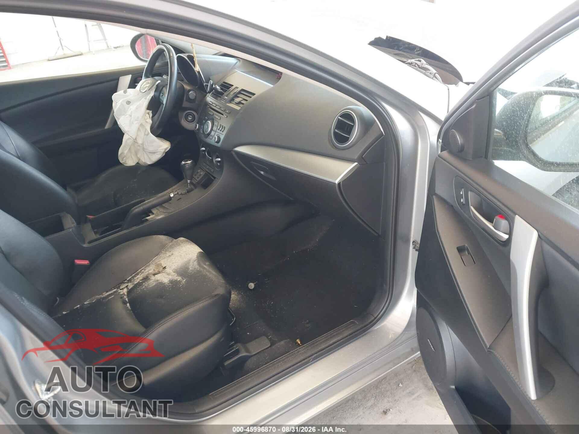 MAZDA MAZDA3 2012 - JM1BL1M79C1644897