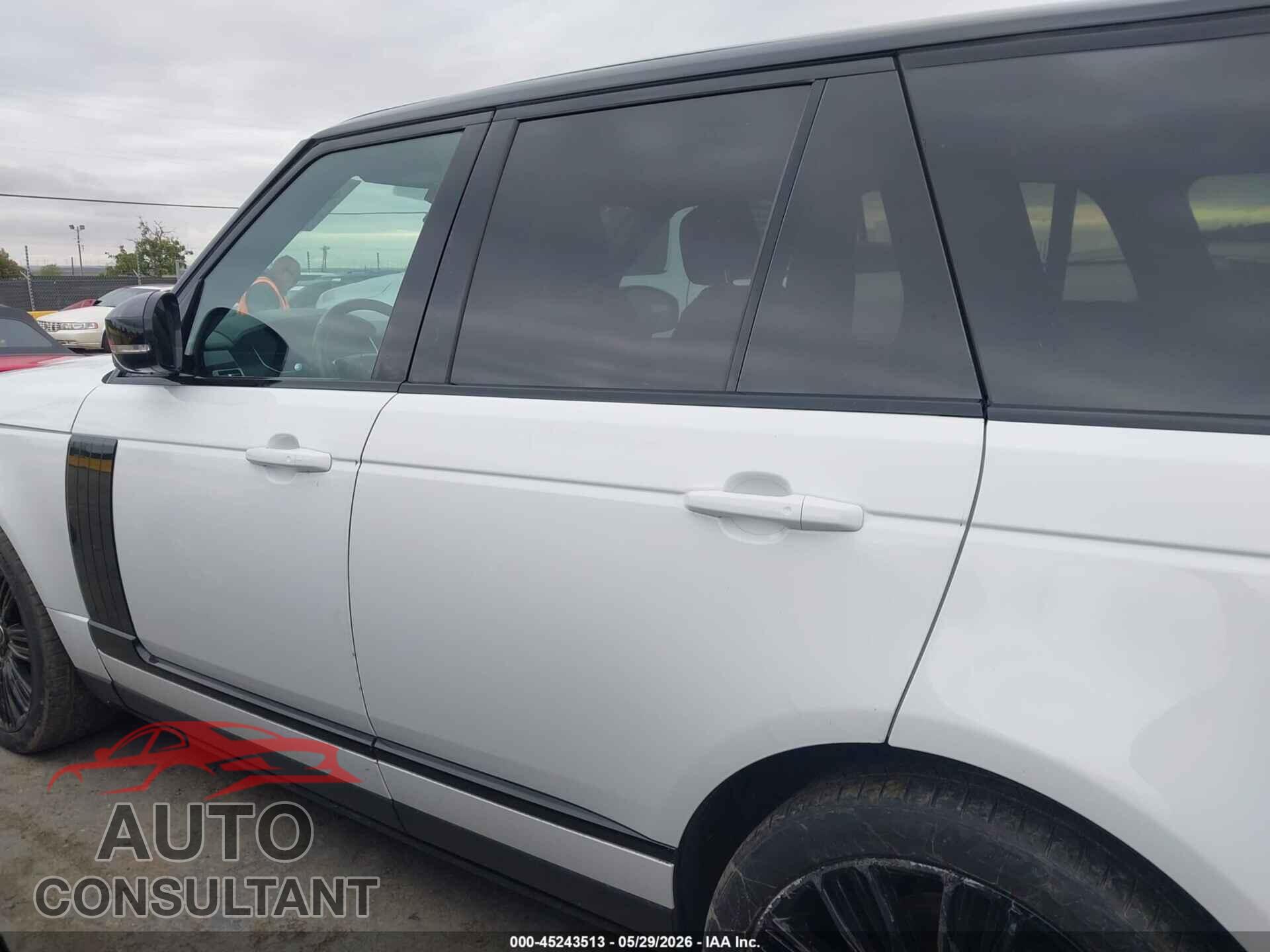 LAND ROVER RANGE ROVER 2018 - SALGS2RE5JA388494