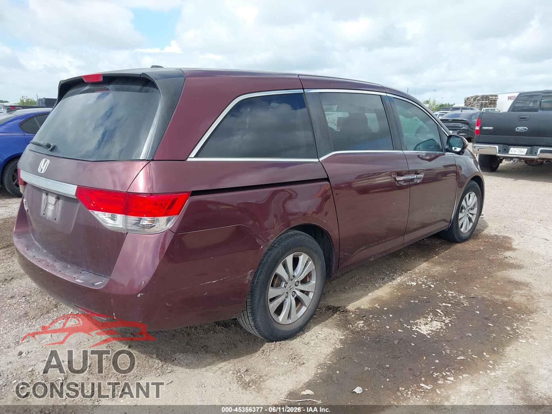 HONDA ODYSSEY 2015 - 5FNRL5H65FB097436