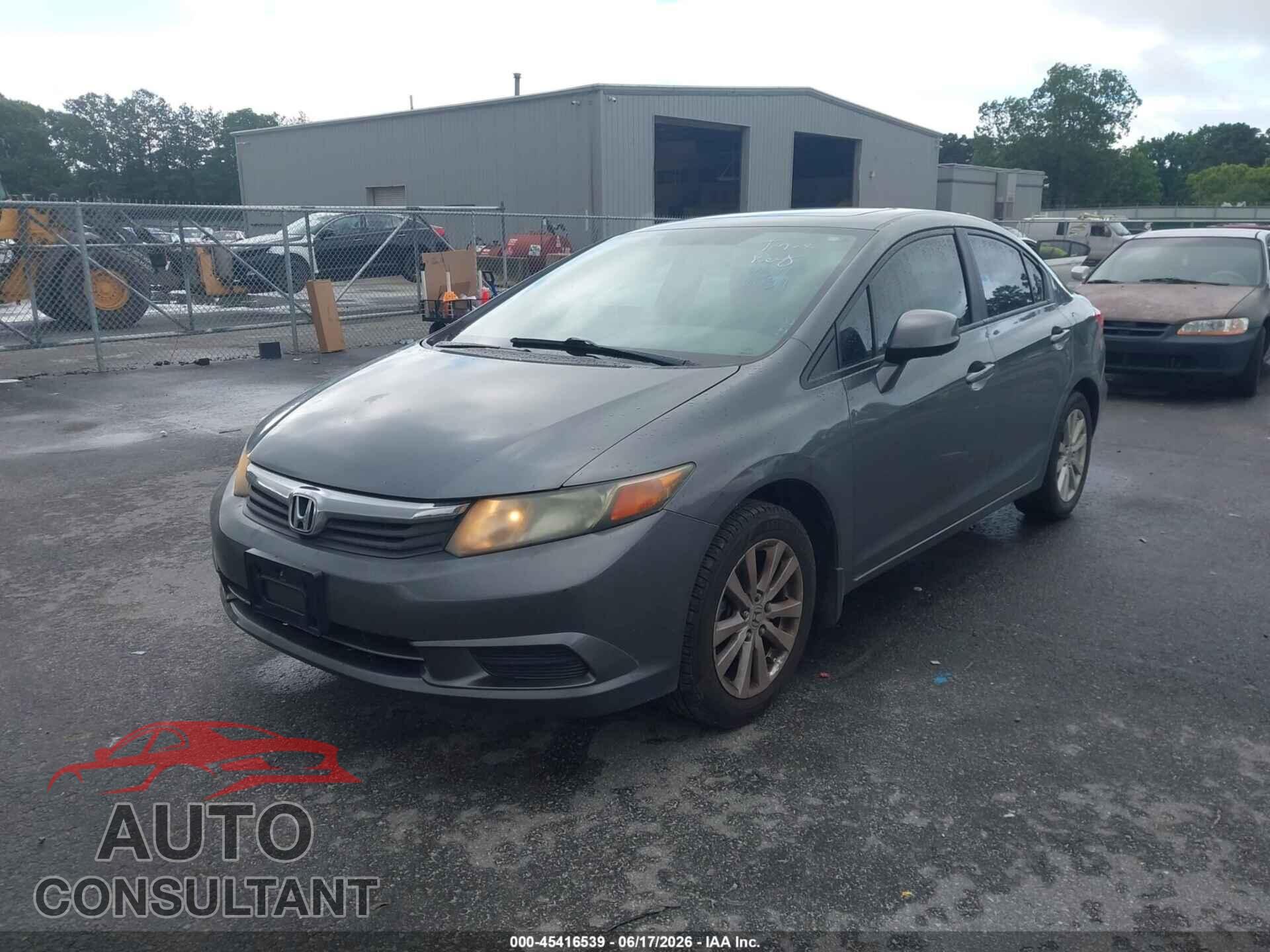 HONDA CIVIC 2012 - 19XFB2F93CE055950