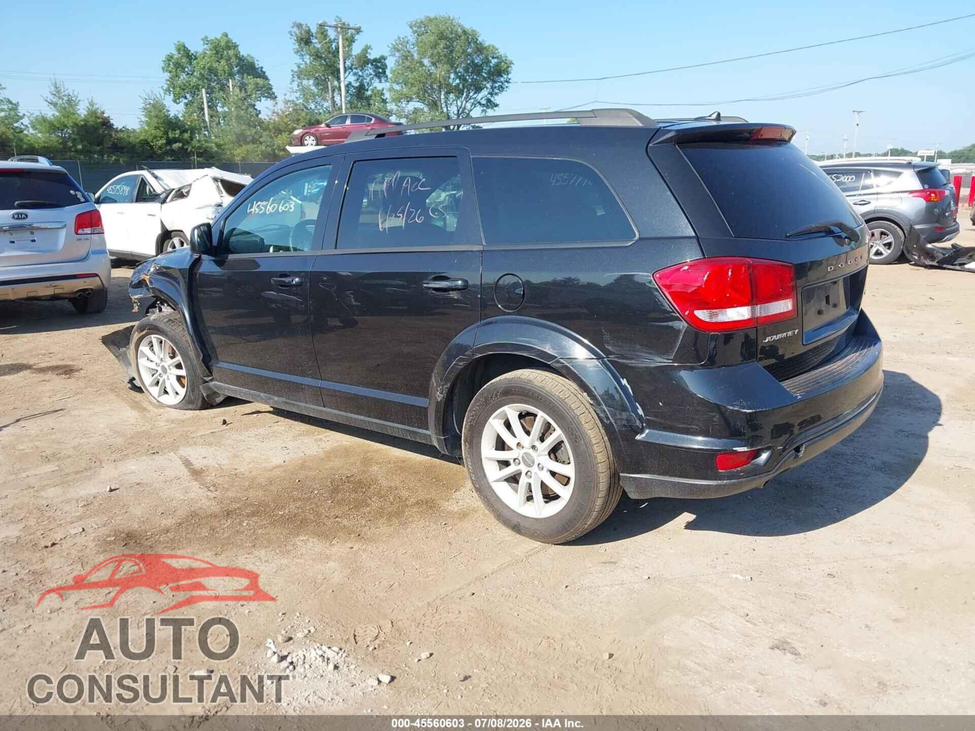 DODGE JOURNEY 2013 - 3C4PDCBG0DT564271