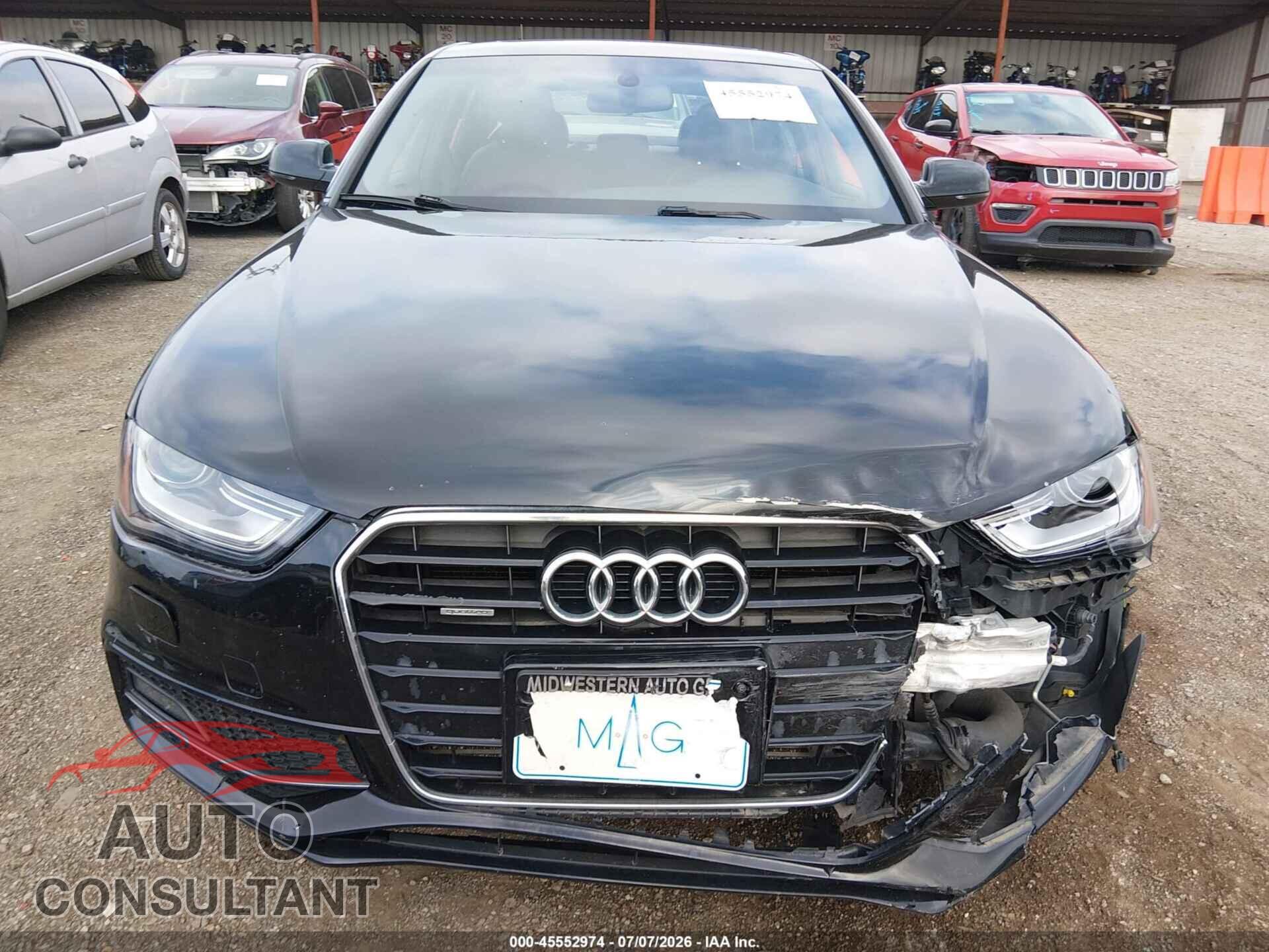 AUDI A4 2016 - WAUBFAFL8GN002037
