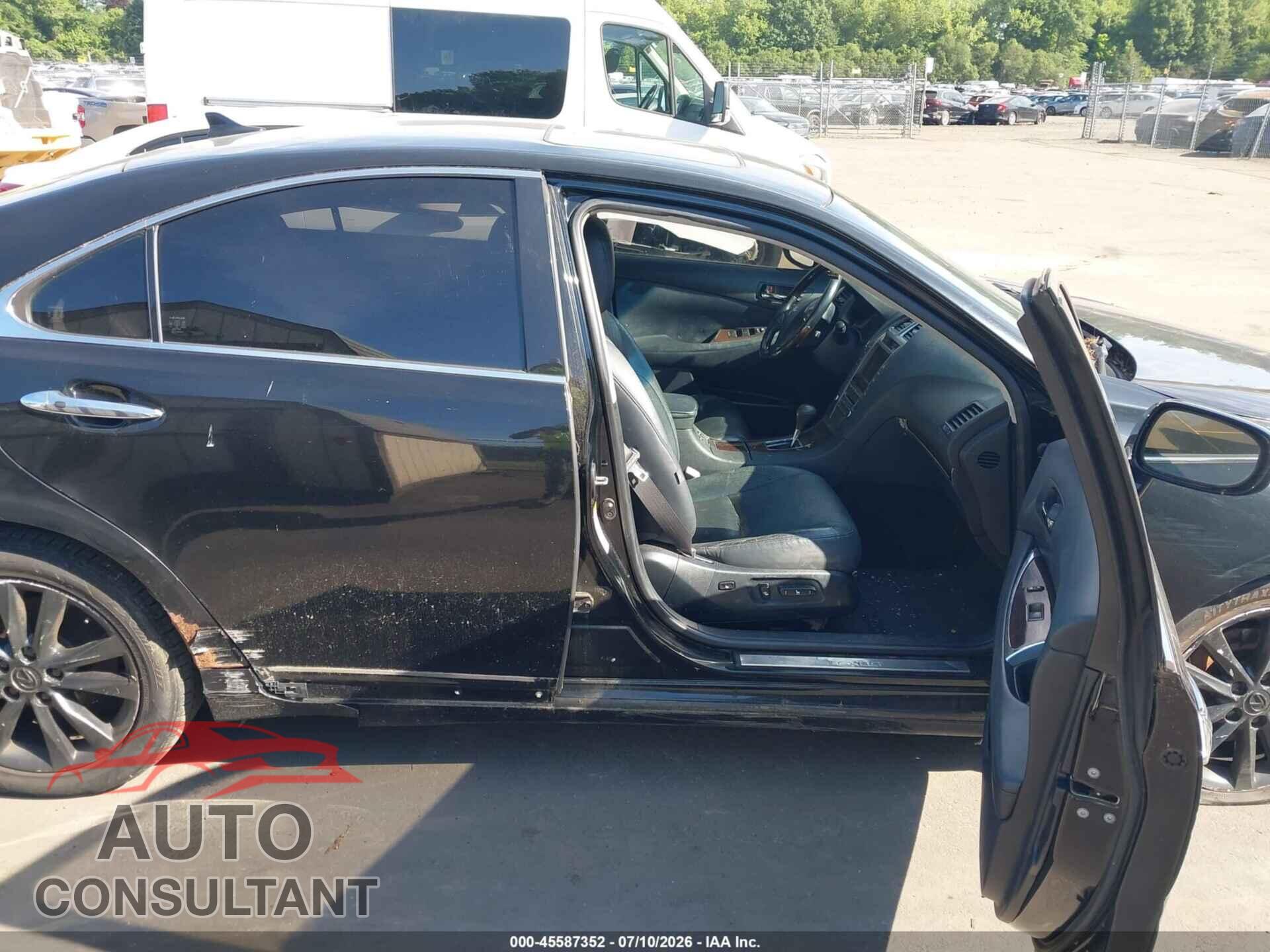 LEXUS ES 350 2012 - JTHBK1EG3C2487376