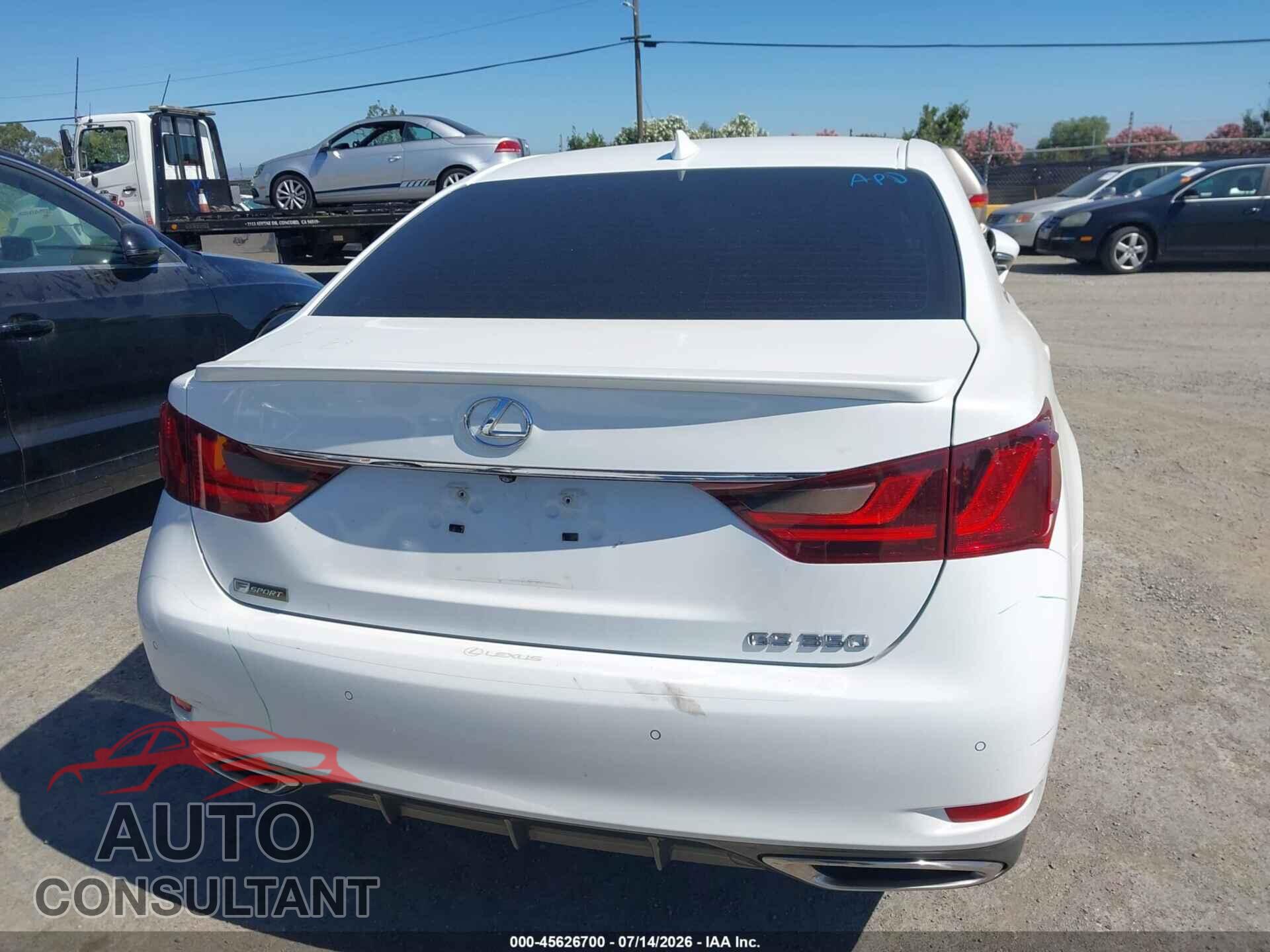 LEXUS GS 350 2015 - JTHBE1BL3FA015780