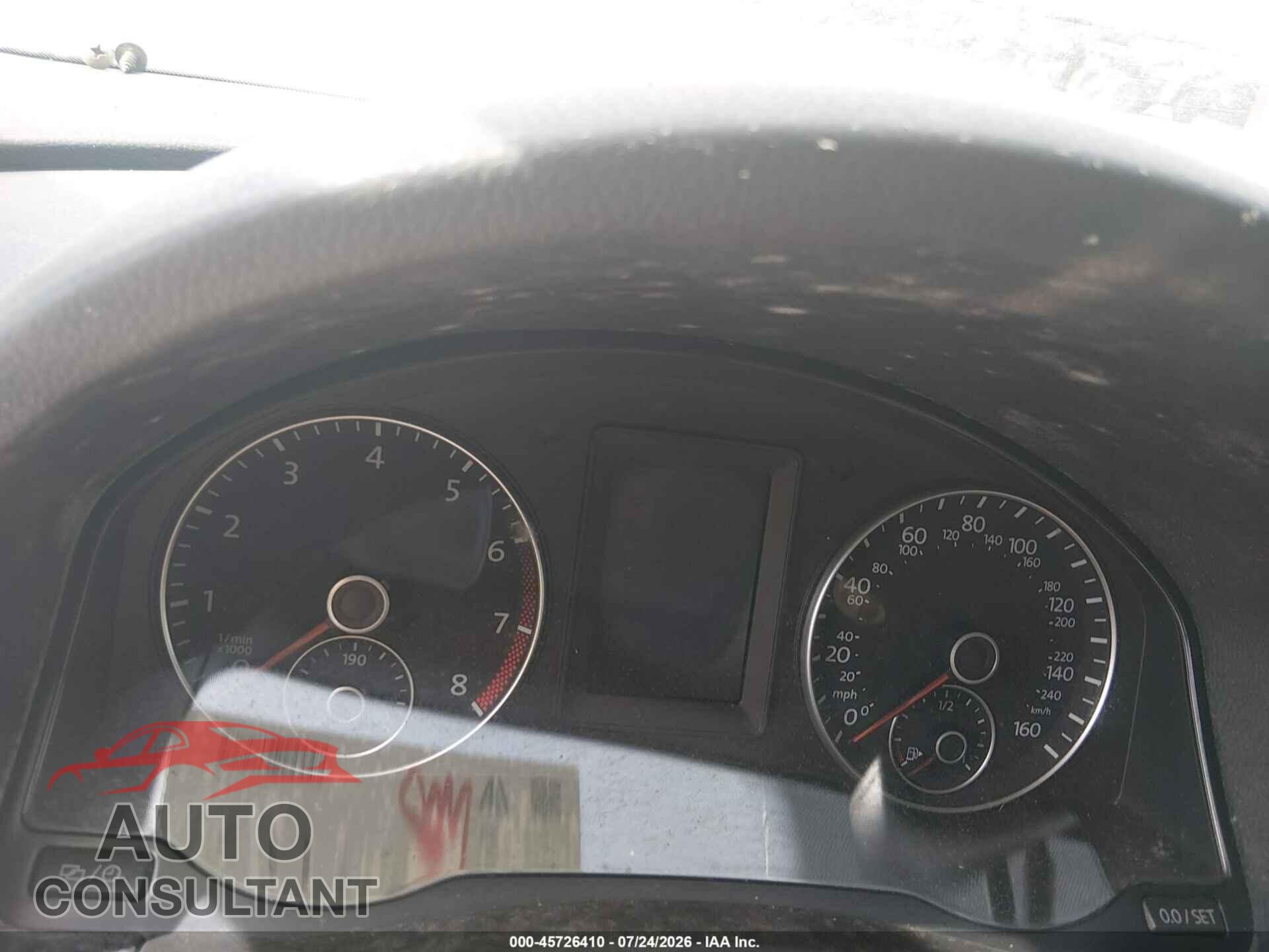VOLKSWAGEN EOS 2014 - WVWFW8AH8EV006134