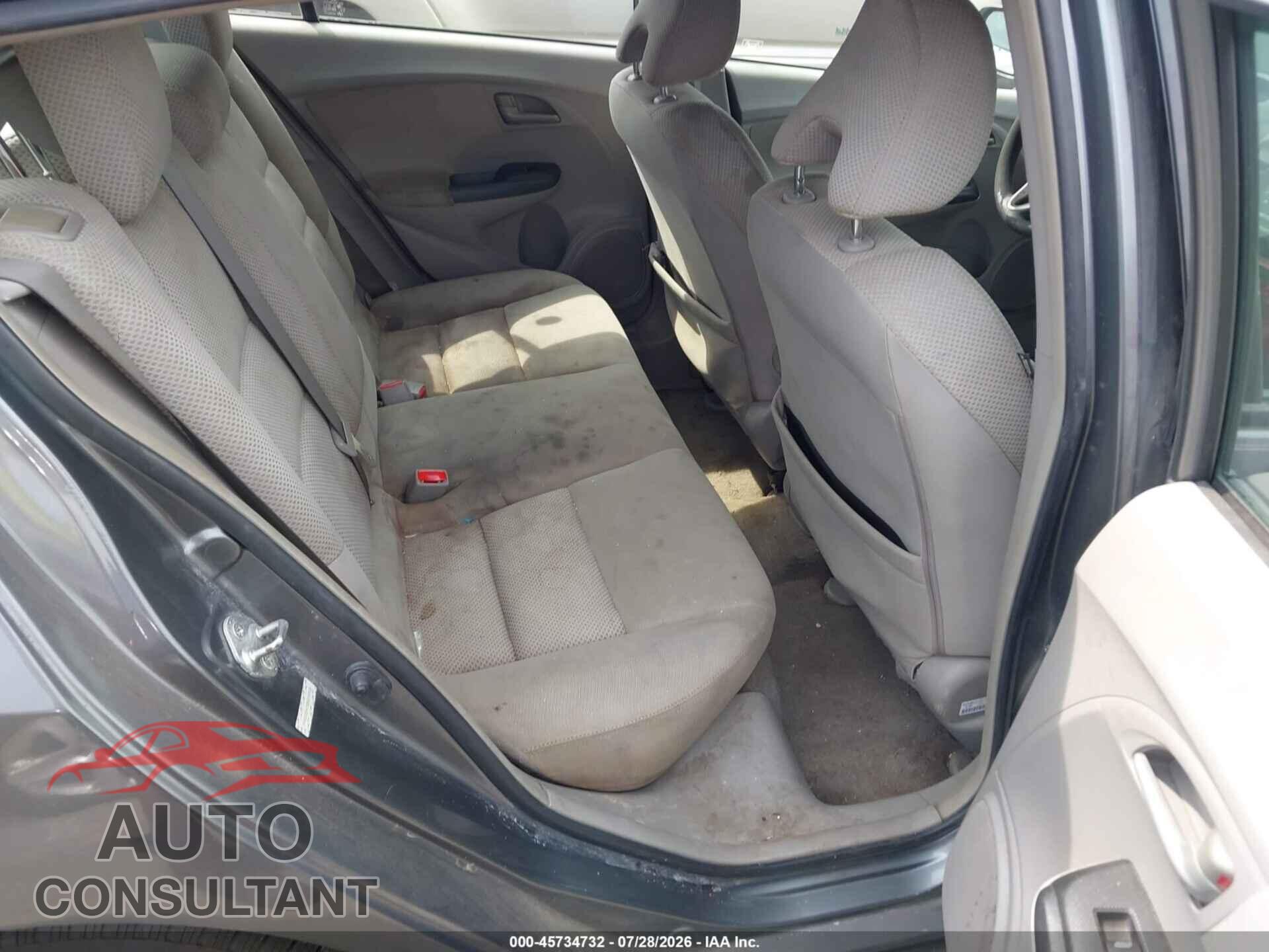 HONDA INSIGHT 2011 - JHMZE2H75BS010535