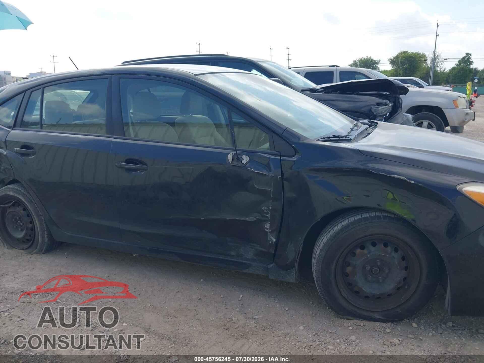 SUBARU IMPREZA 2013 - JF1GPAA61DH804159
