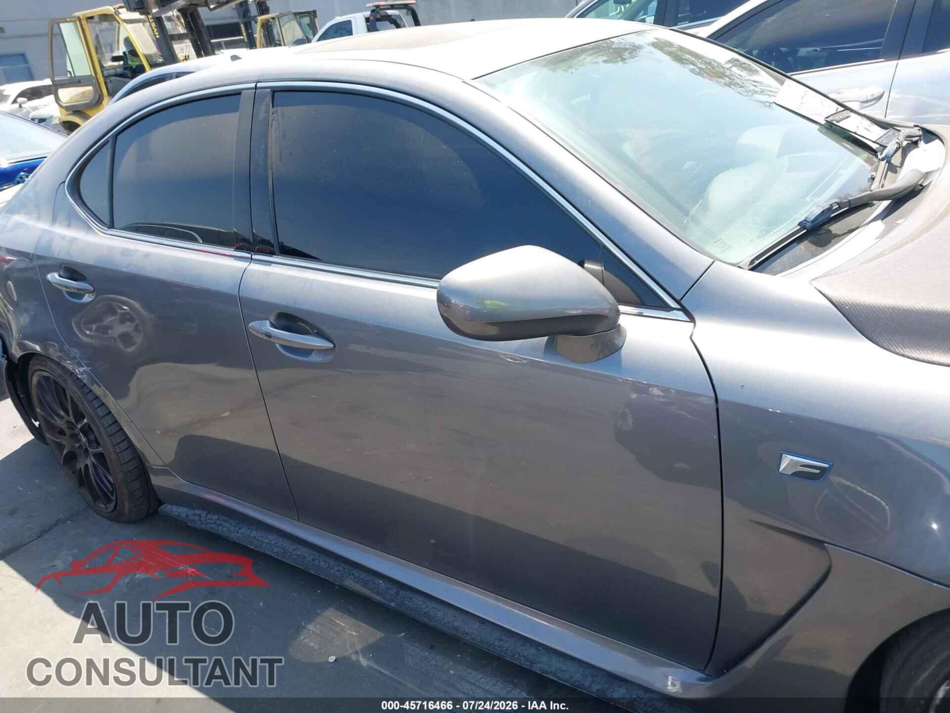 LEXUS IS F 2012 - JTHBP5C22C5010761