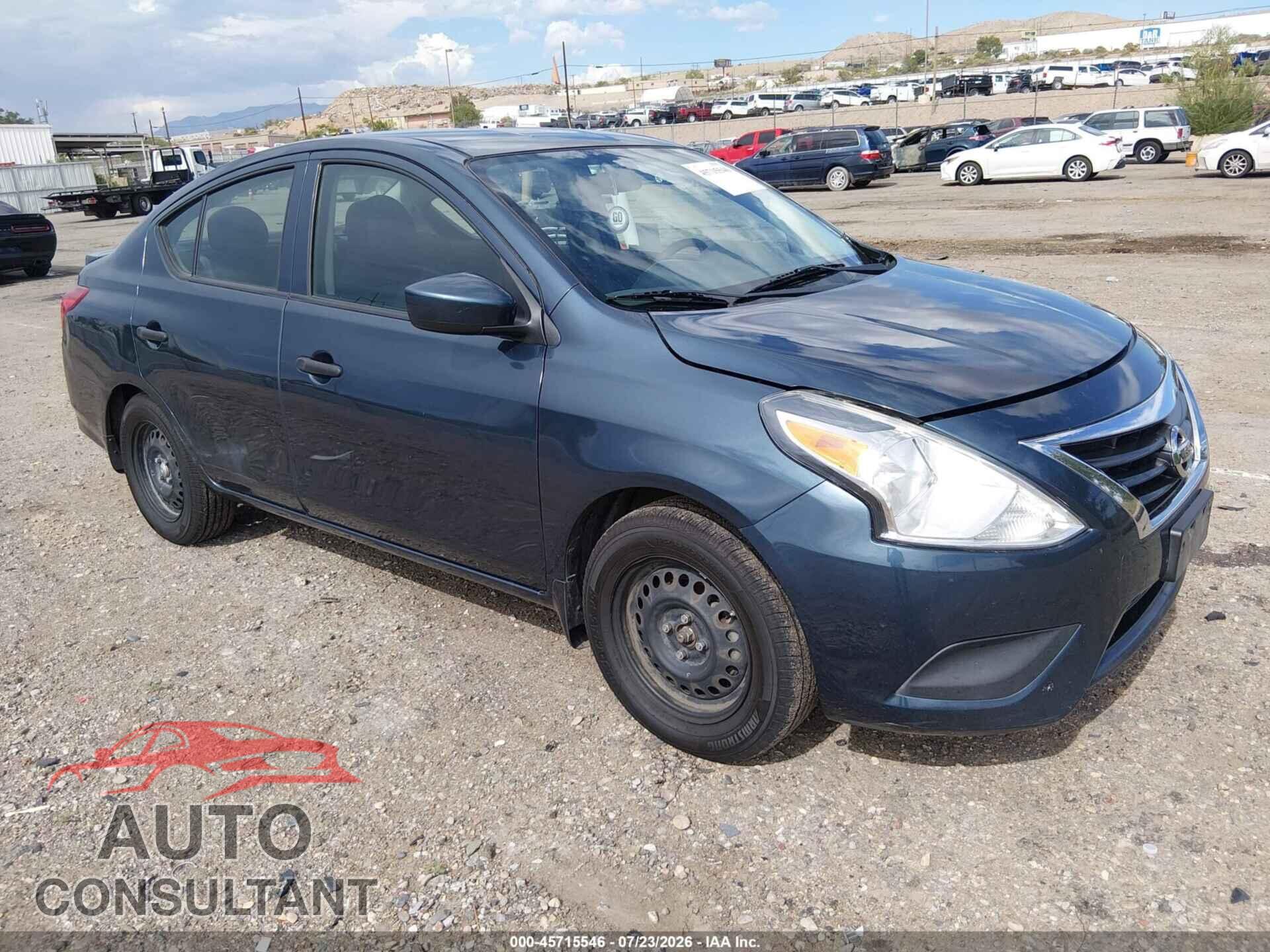 NISSAN VERSA 2016 - 3N1CN7AP9GL829216