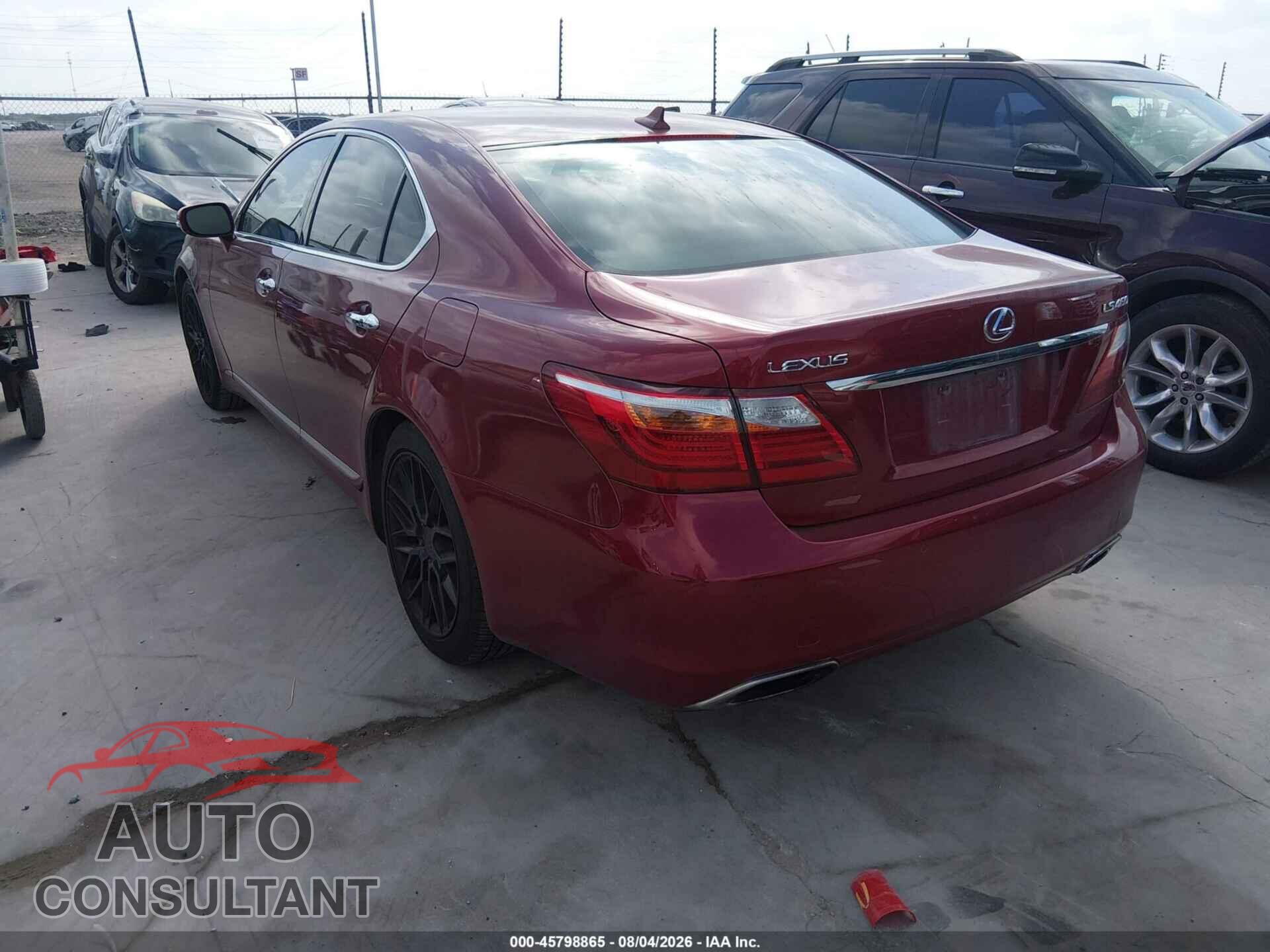 LEXUS LS 460 2010 - JTHBL5EF7A5097324