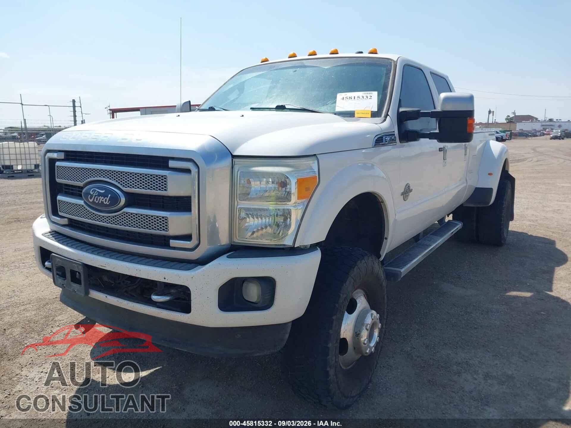 FORD F-350 2014 - 1FT8W3DT5EEA47610