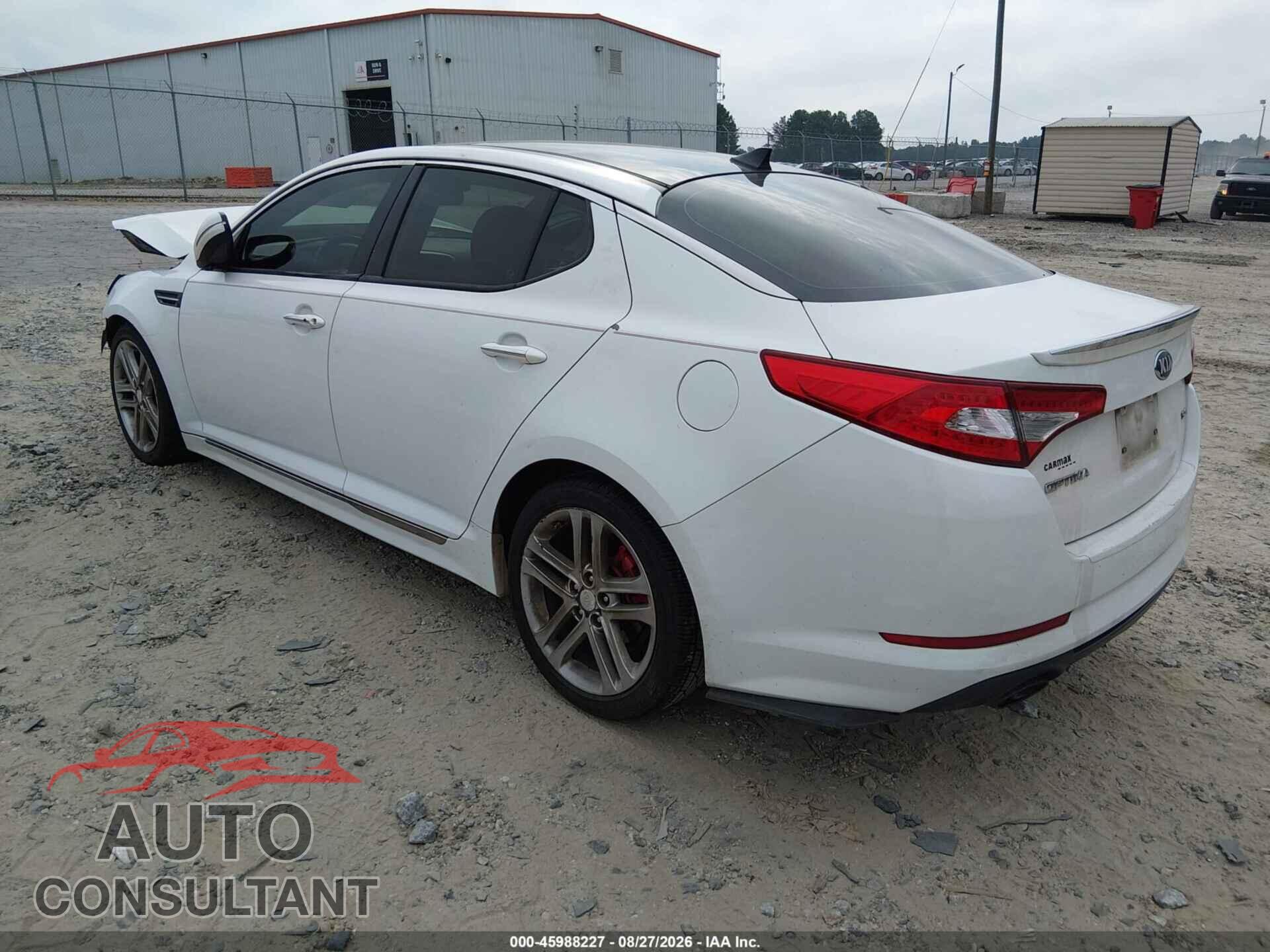KIA OPTIMA 2013 - 5XXGR4A60DG124546