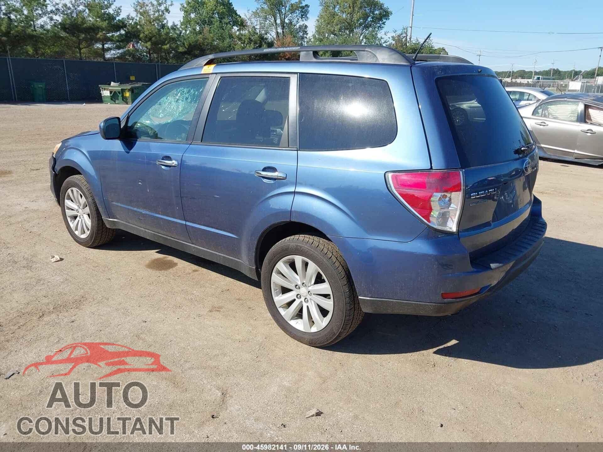SUBARU FORESTER 2011 - JF2SHBEC5BH780664