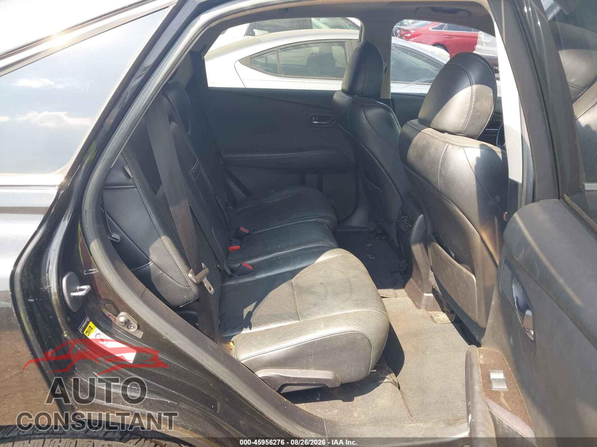 LEXUS RX 350 2013 - 2T2BK1BA1DC182832