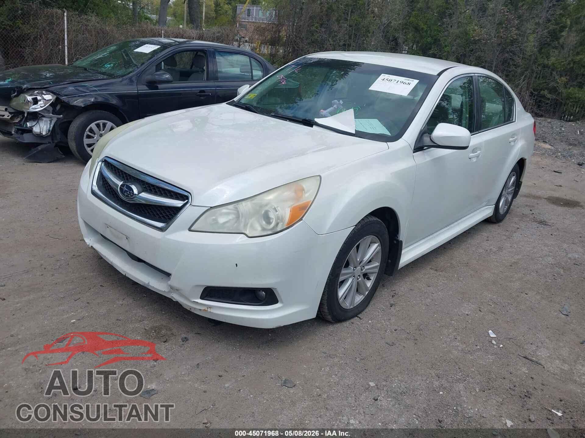 SUBARU LEGACY 2010 - 4S3BMBC61A3247181