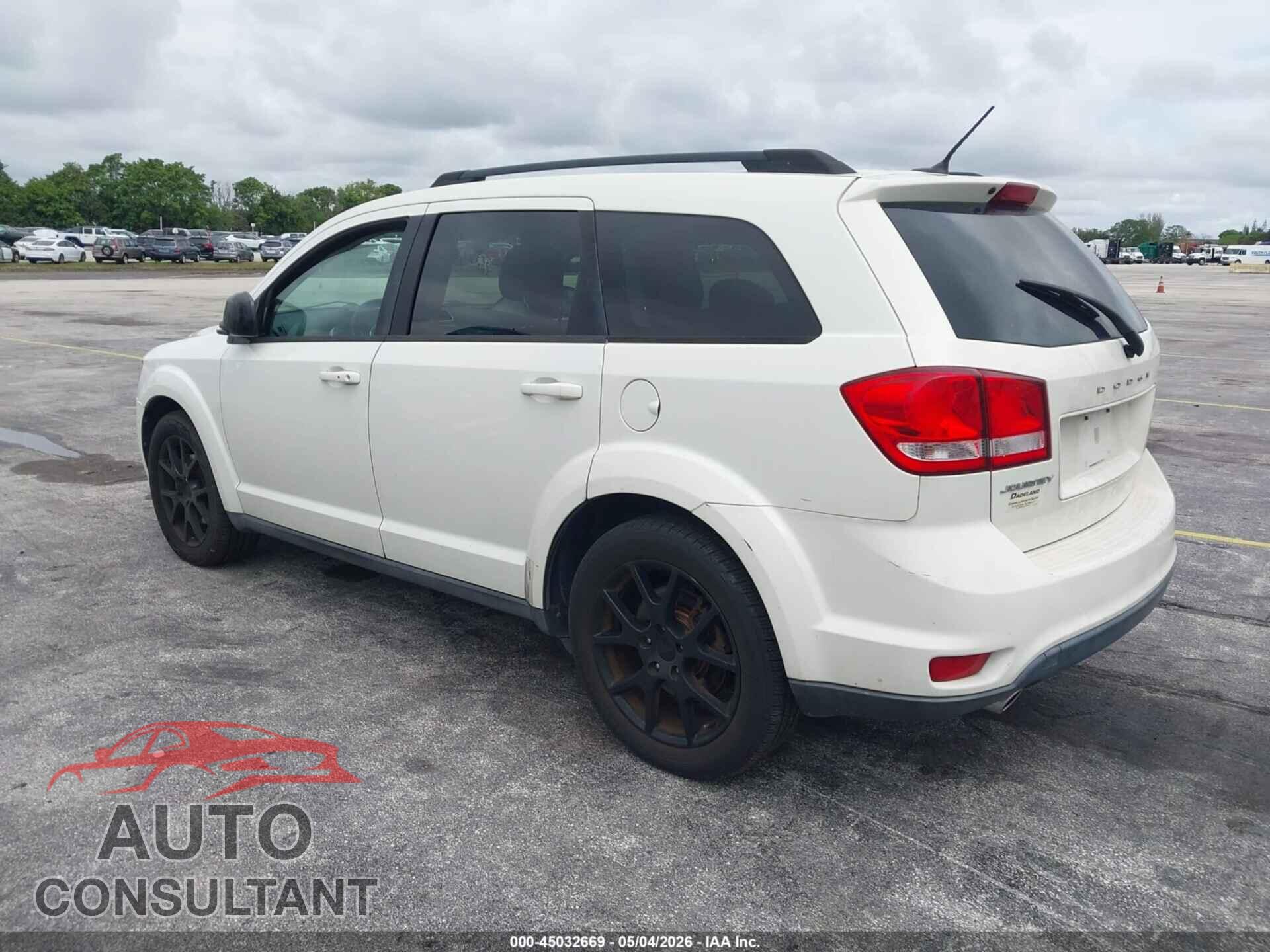 DODGE JOURNEY 2013 - 3C4PDCBG3DT661707