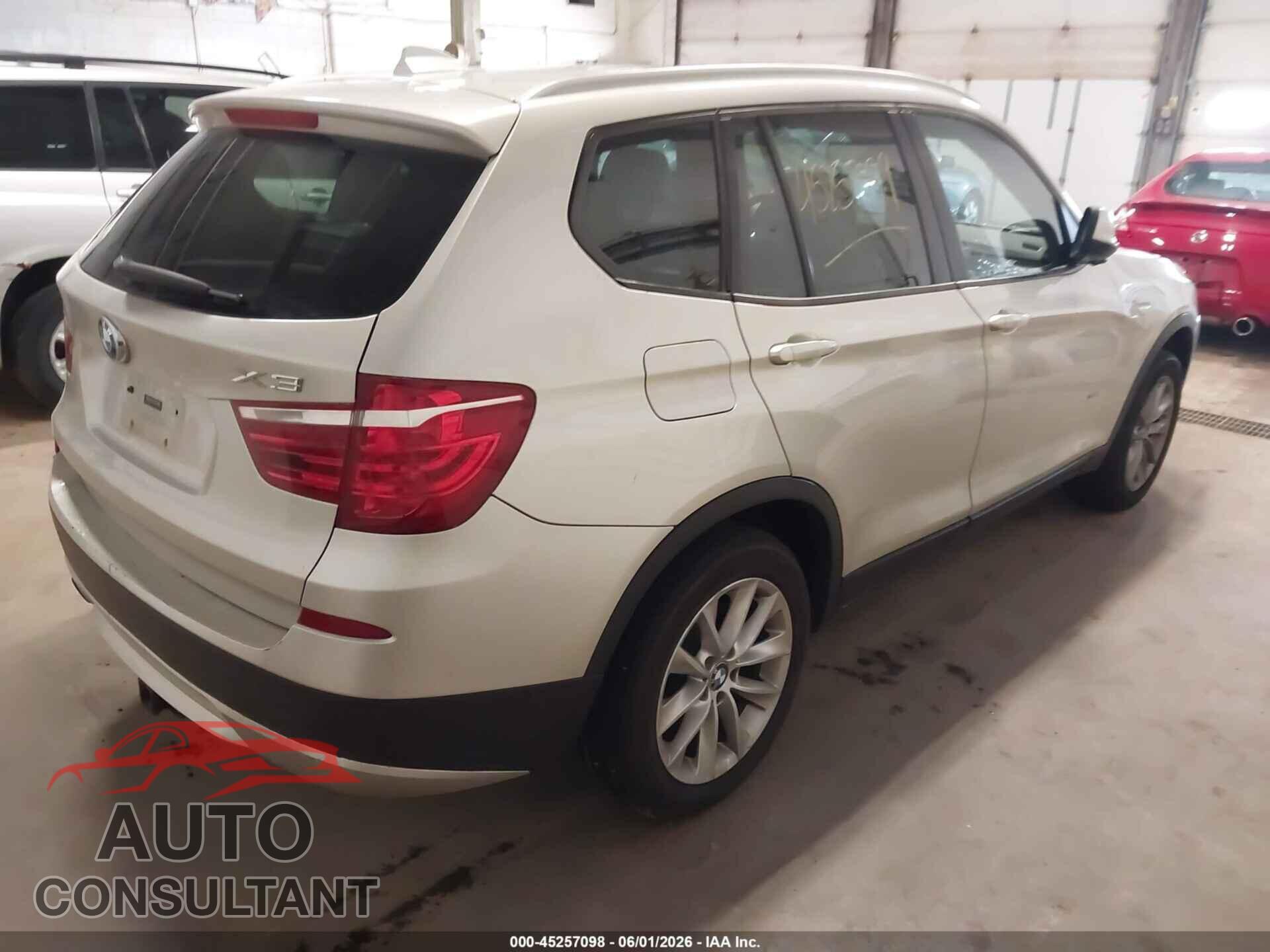 BMW X3 2013 - 5UXWX9C52D0A08383