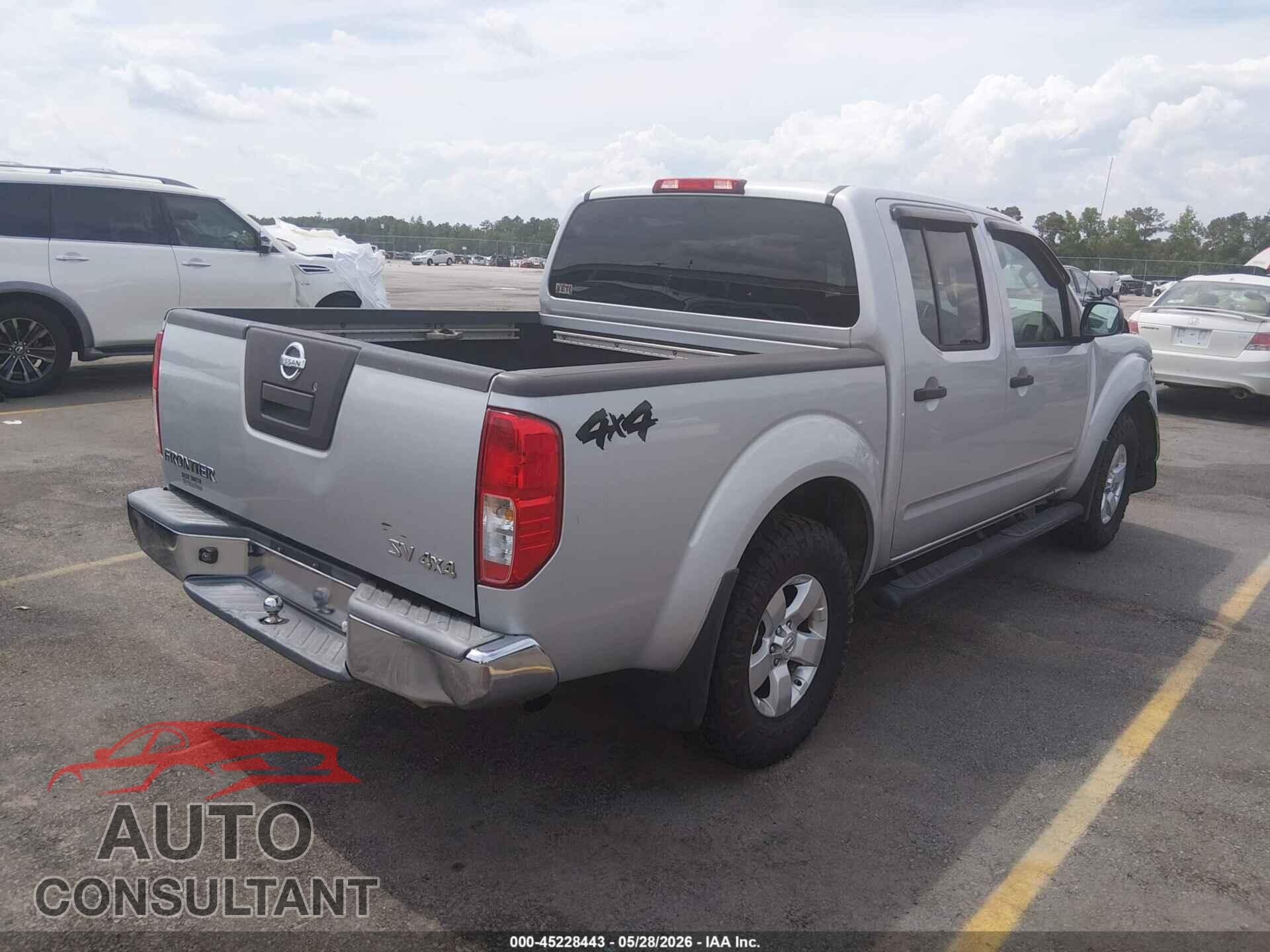 NISSAN FRONTIER 2012 - 1N6AD0EV0CC450065