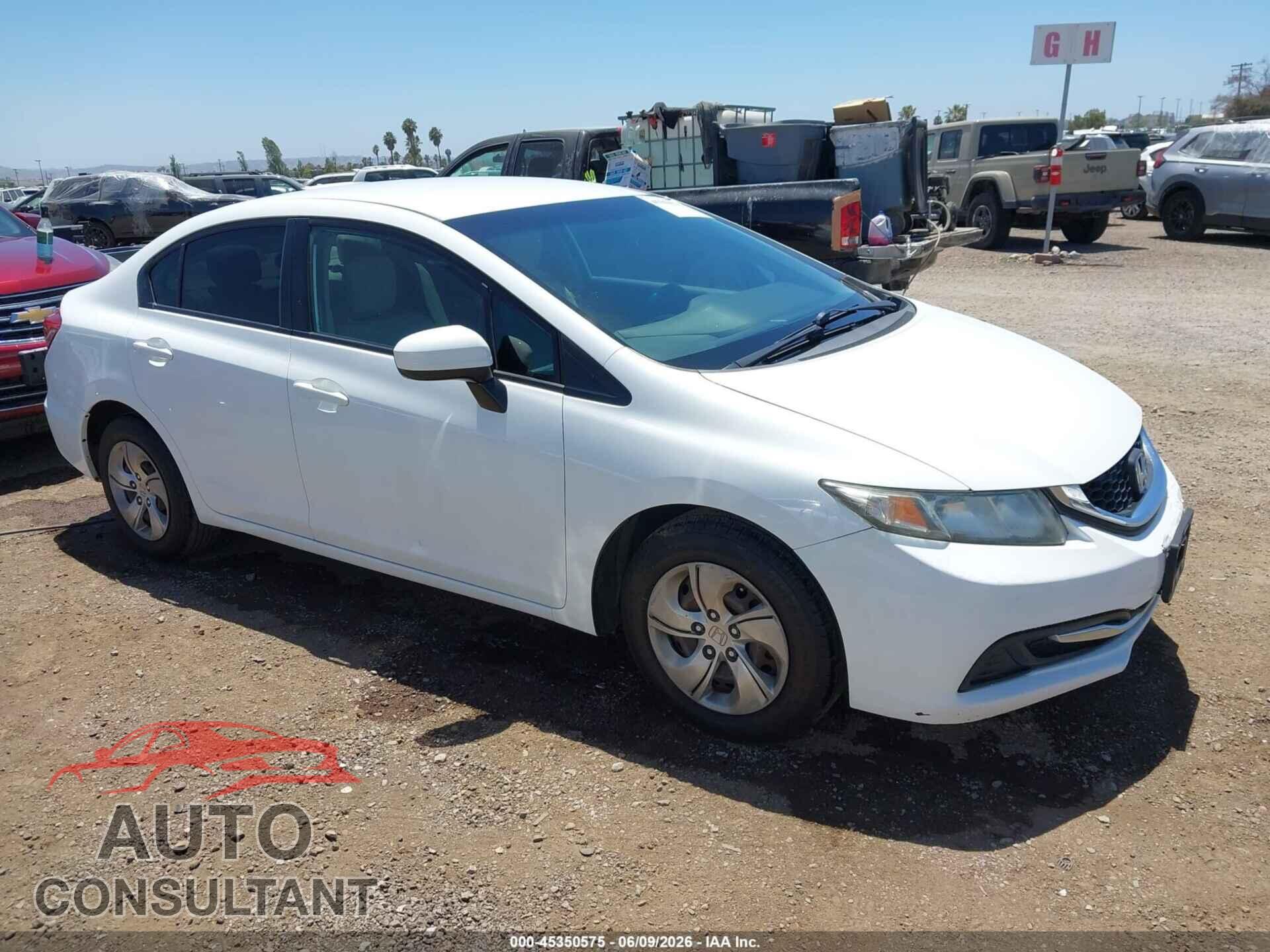 HONDA CIVIC 2015 - 19XFB2F55FE253768