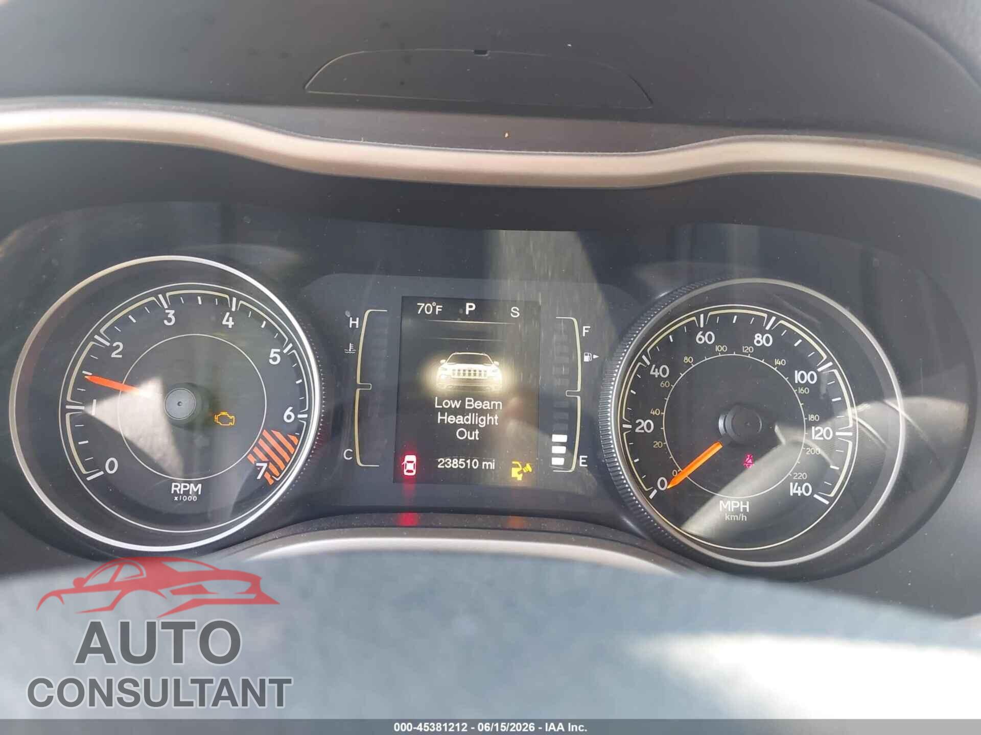 JEEP CHEROKEE 2015 - 1C4PJLCB0FW683639