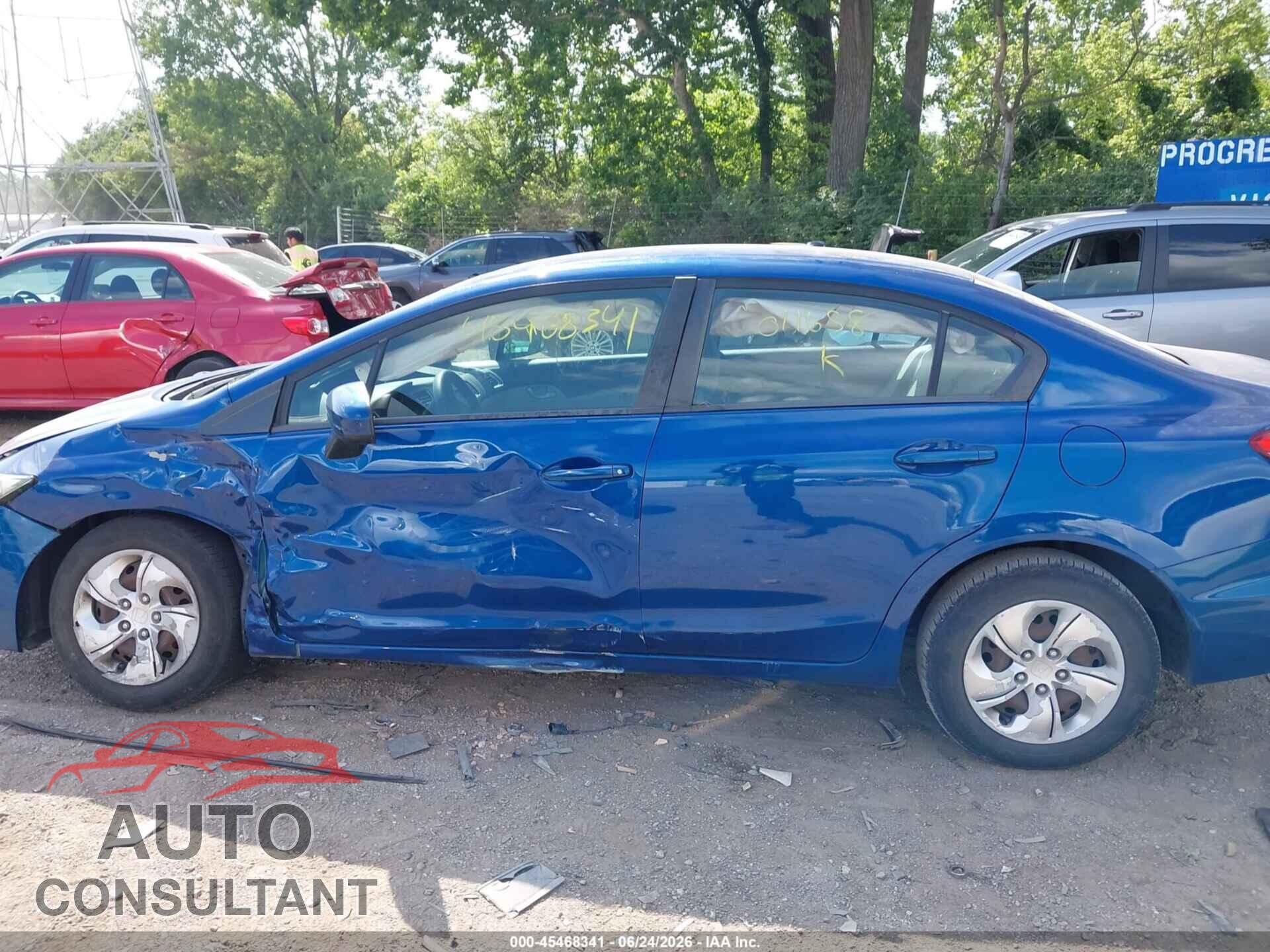 HONDA CIVIC 2015 - 19XFB2F55FE011658