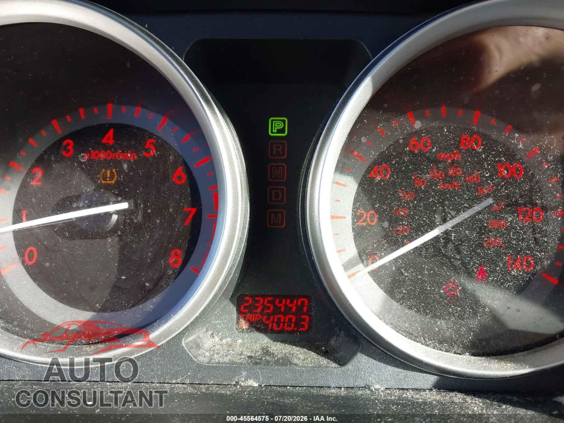 MAZDA CX-9 2011 - JM3TB2BAXB0319702