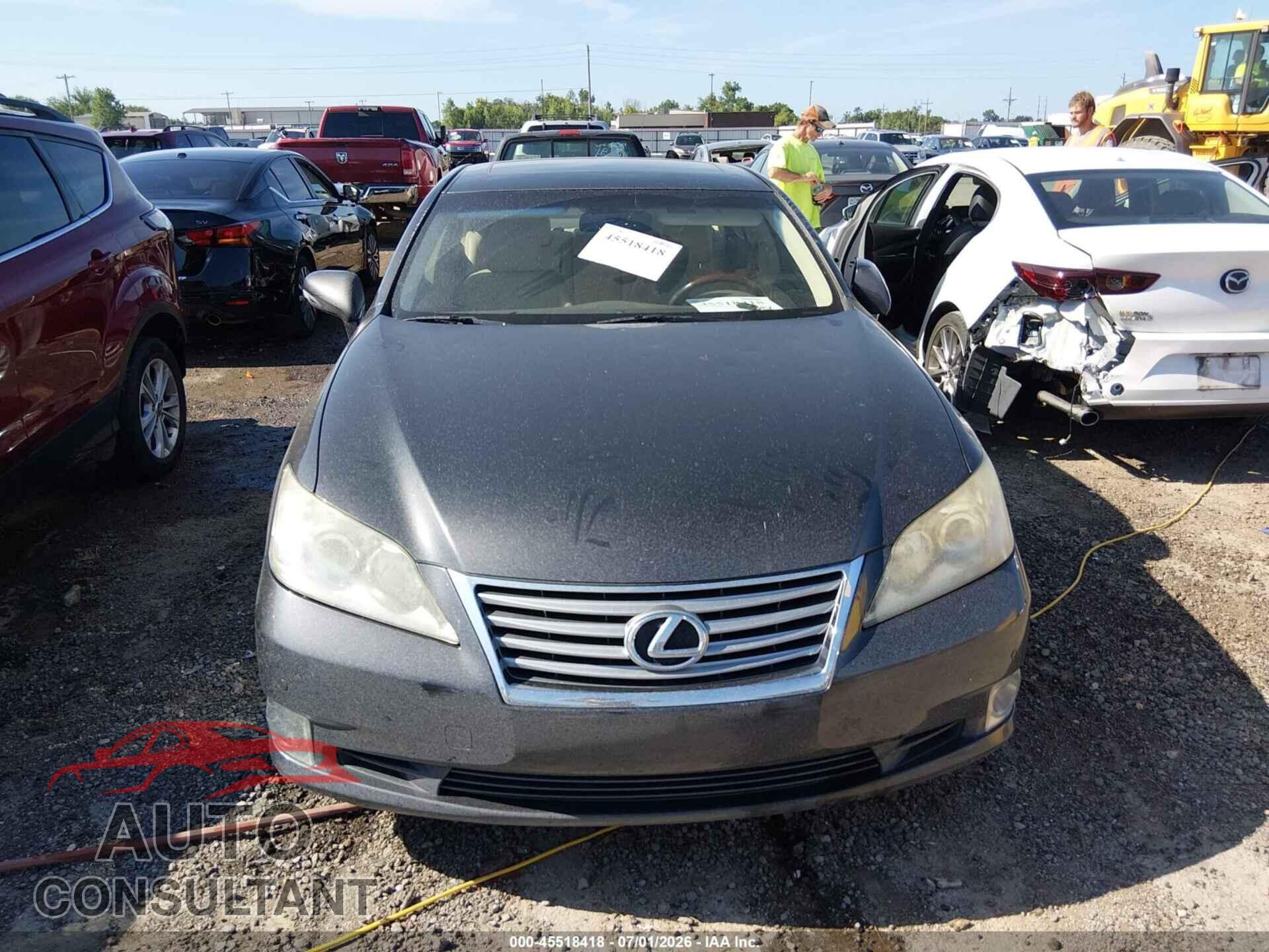 LEXUS ES 350 2011 - JTHBK1EG6B2426778