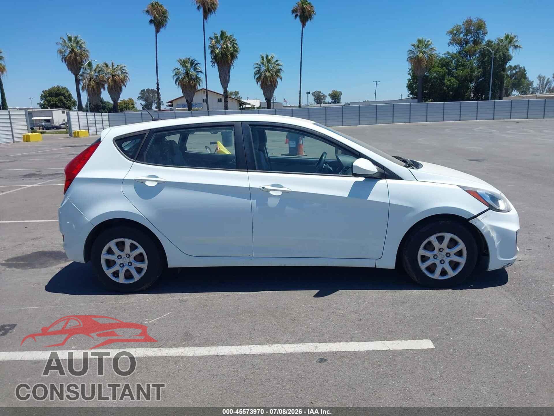 HYUNDAI ACCENT 2014 - KMHCT5AE9EU145125