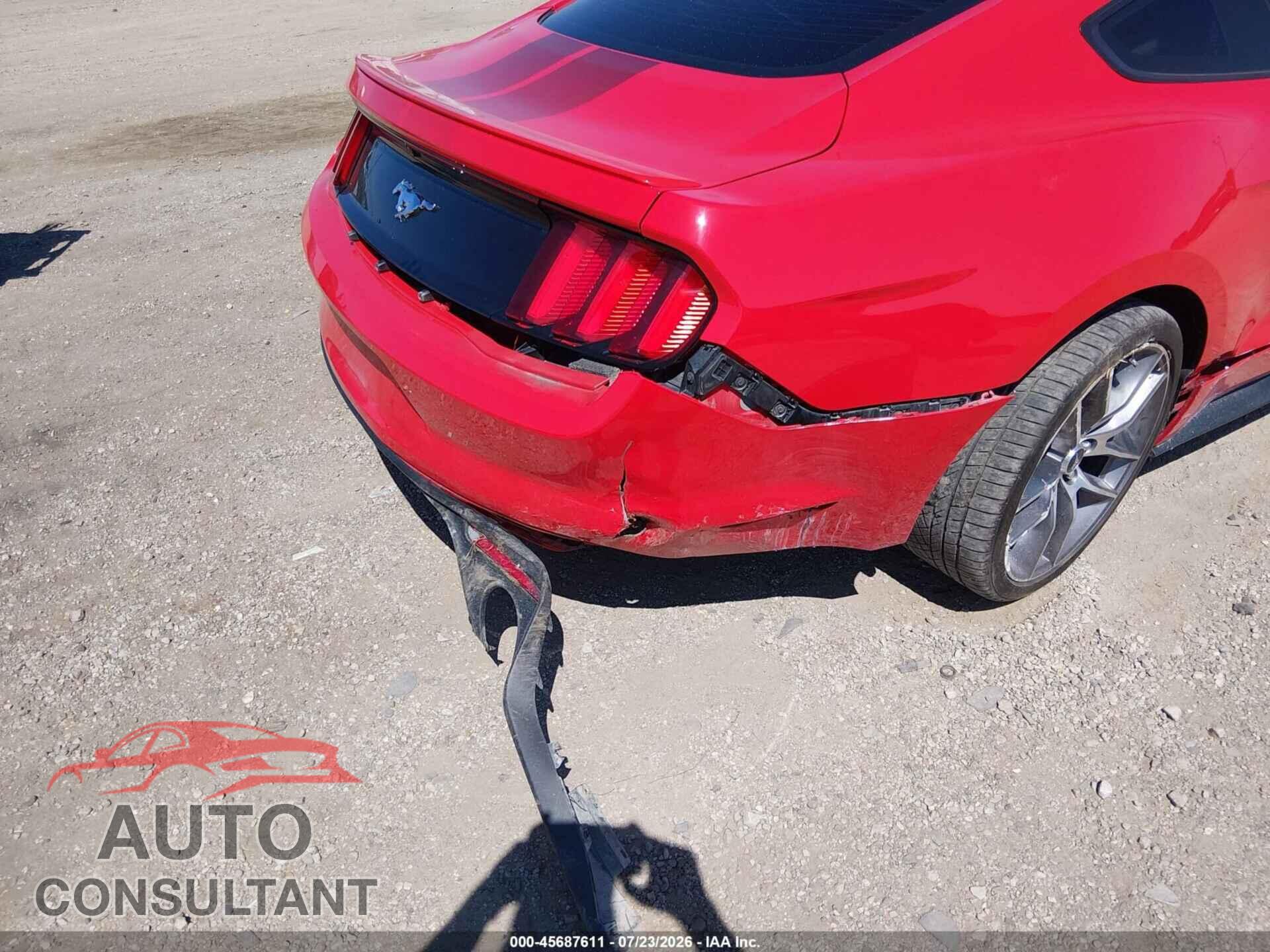 FORD MUSTANG 2017 - 1FA6P8TH9H5346106