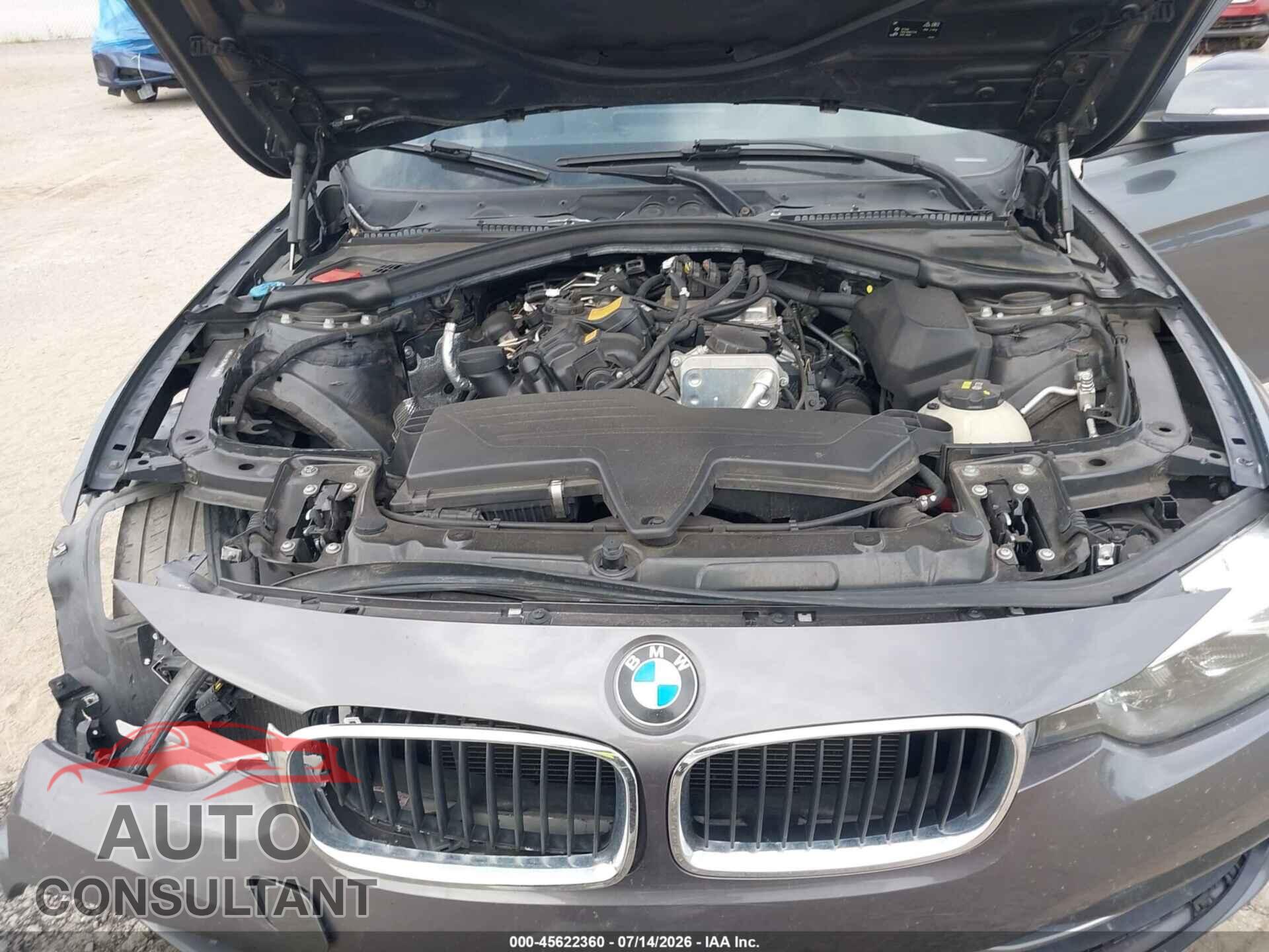 BMW 328I 2016 - WBA8E9G57GNU30077