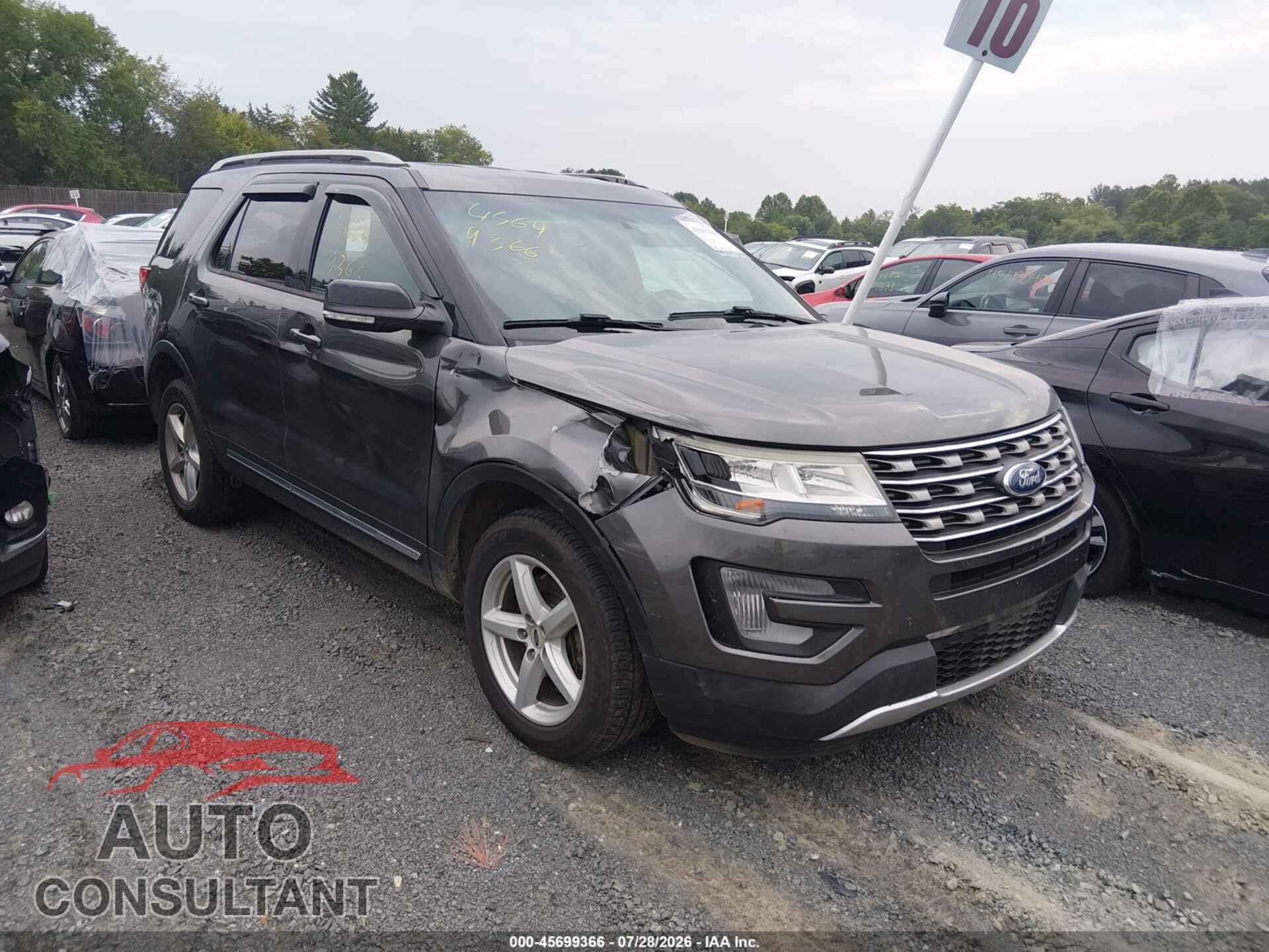 FORD EXPLORER 2017 - 1FM5K8D89HGA66530