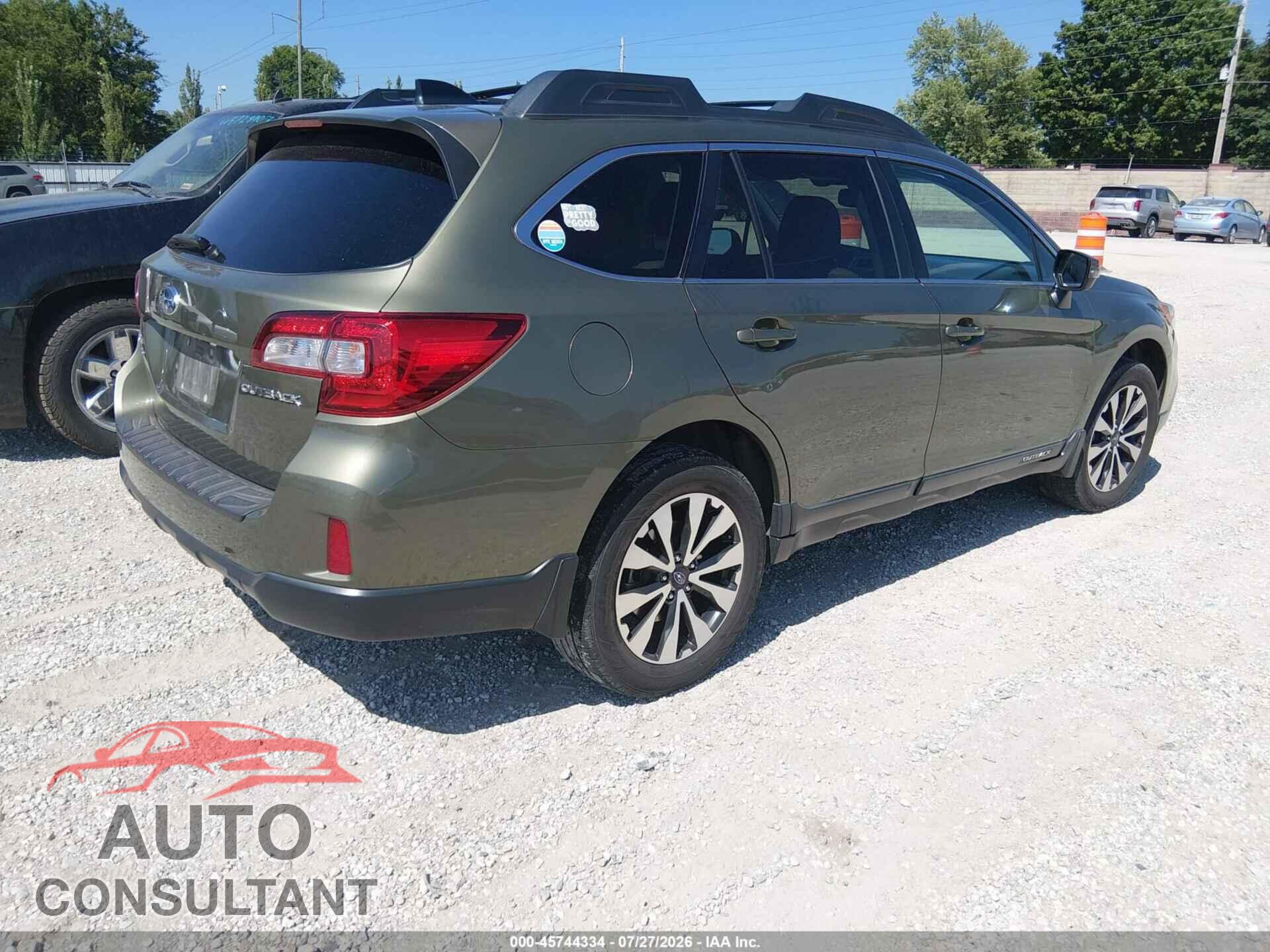 SUBARU OUTBACK 2019 - 4S4BSAFC9K3336656
