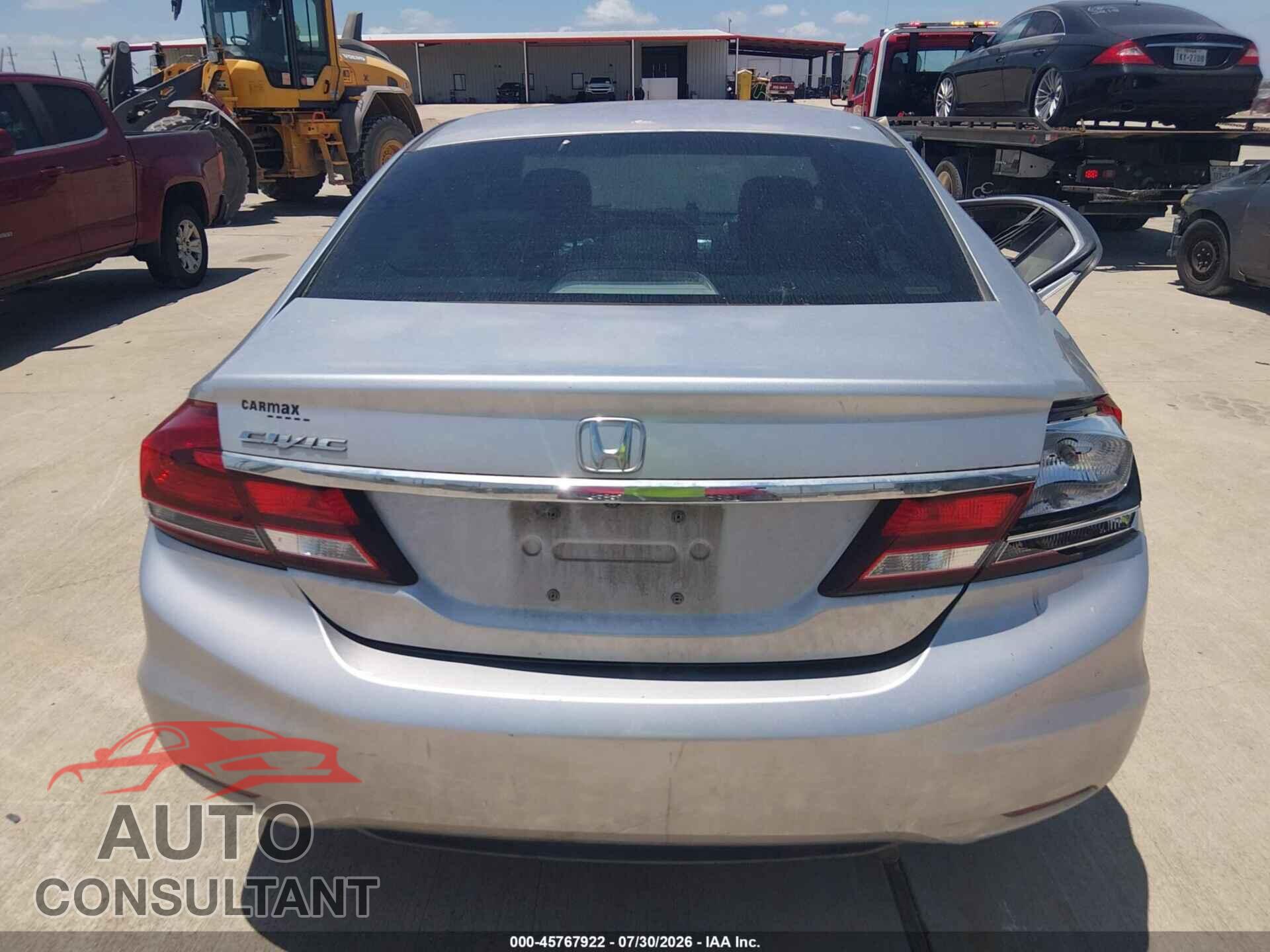 HONDA CIVIC 2013 - 19XFB2F94DE049530