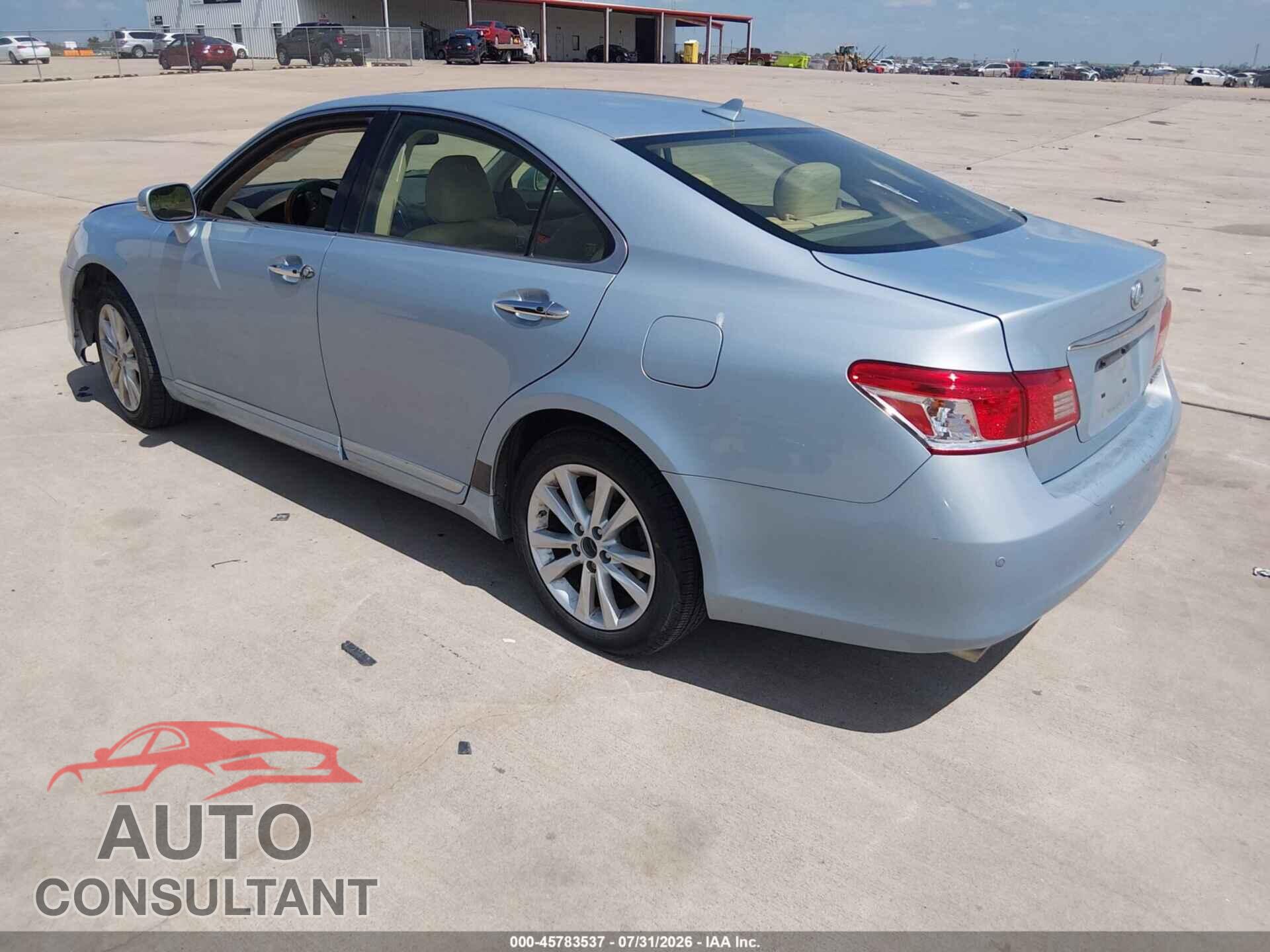 LEXUS ES 350 2012 - JTHBK1EG9C2505878
