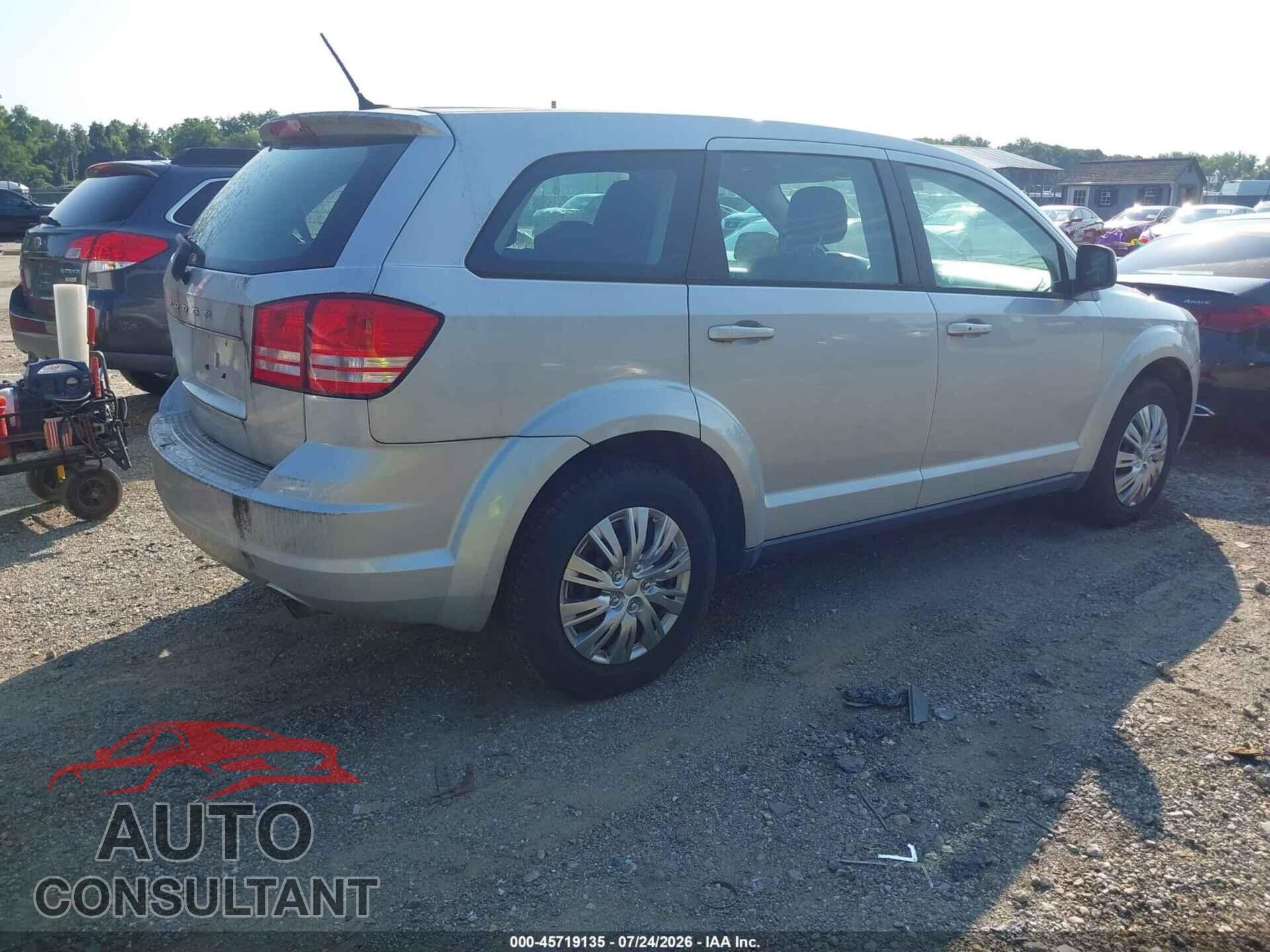 DODGE JOURNEY 2014 - 3C4PDCAB6ET258747
