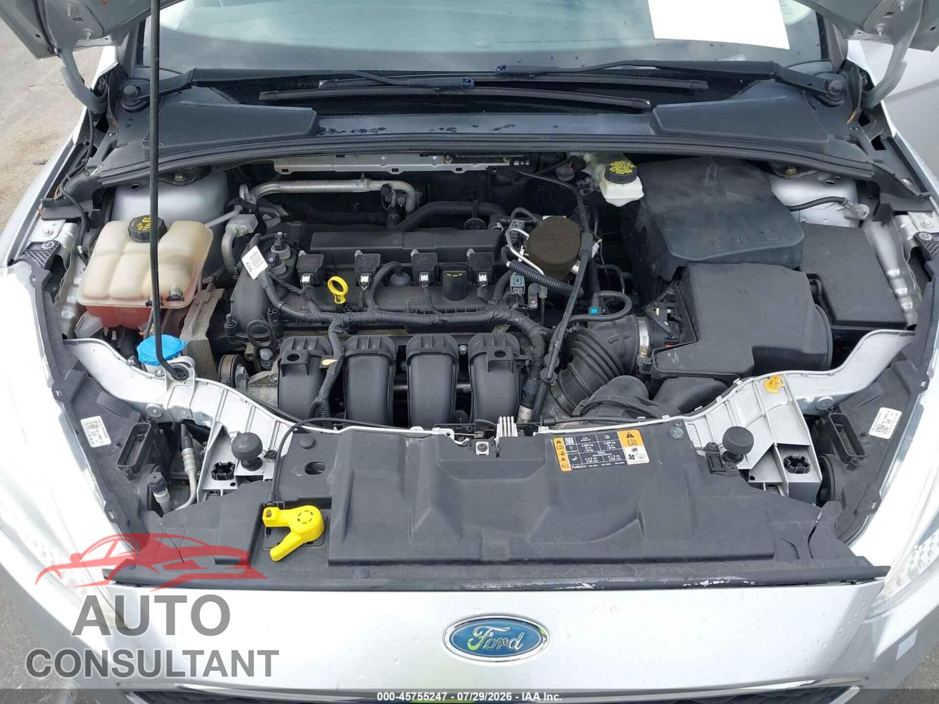 FORD FOCUS 2018 - 1FADP3K25JL224657