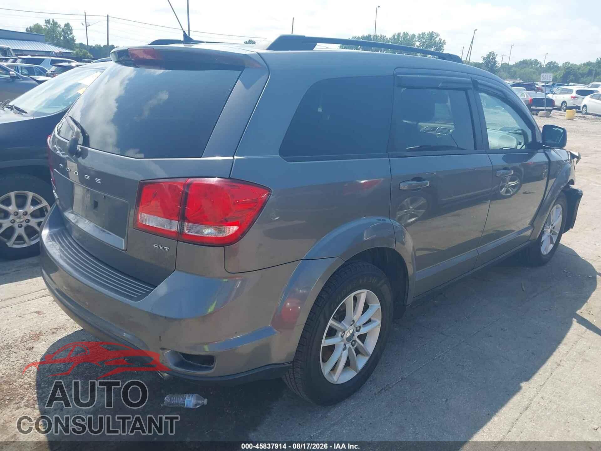 DODGE JOURNEY 2013 - 3C4PDDBG3DT530587