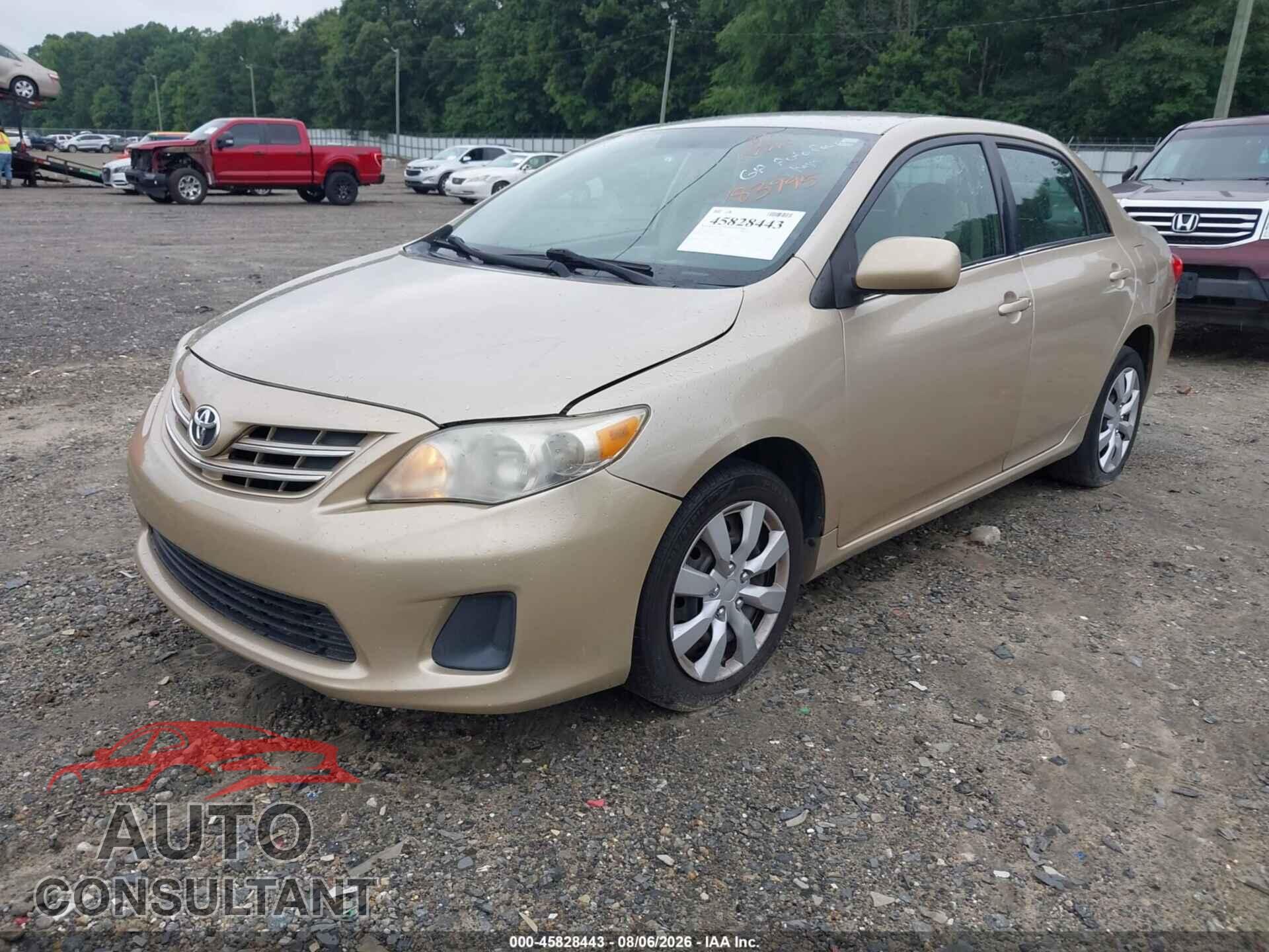 TOYOTA COROLLA 2013 - 5YFBU4EE3DP183995