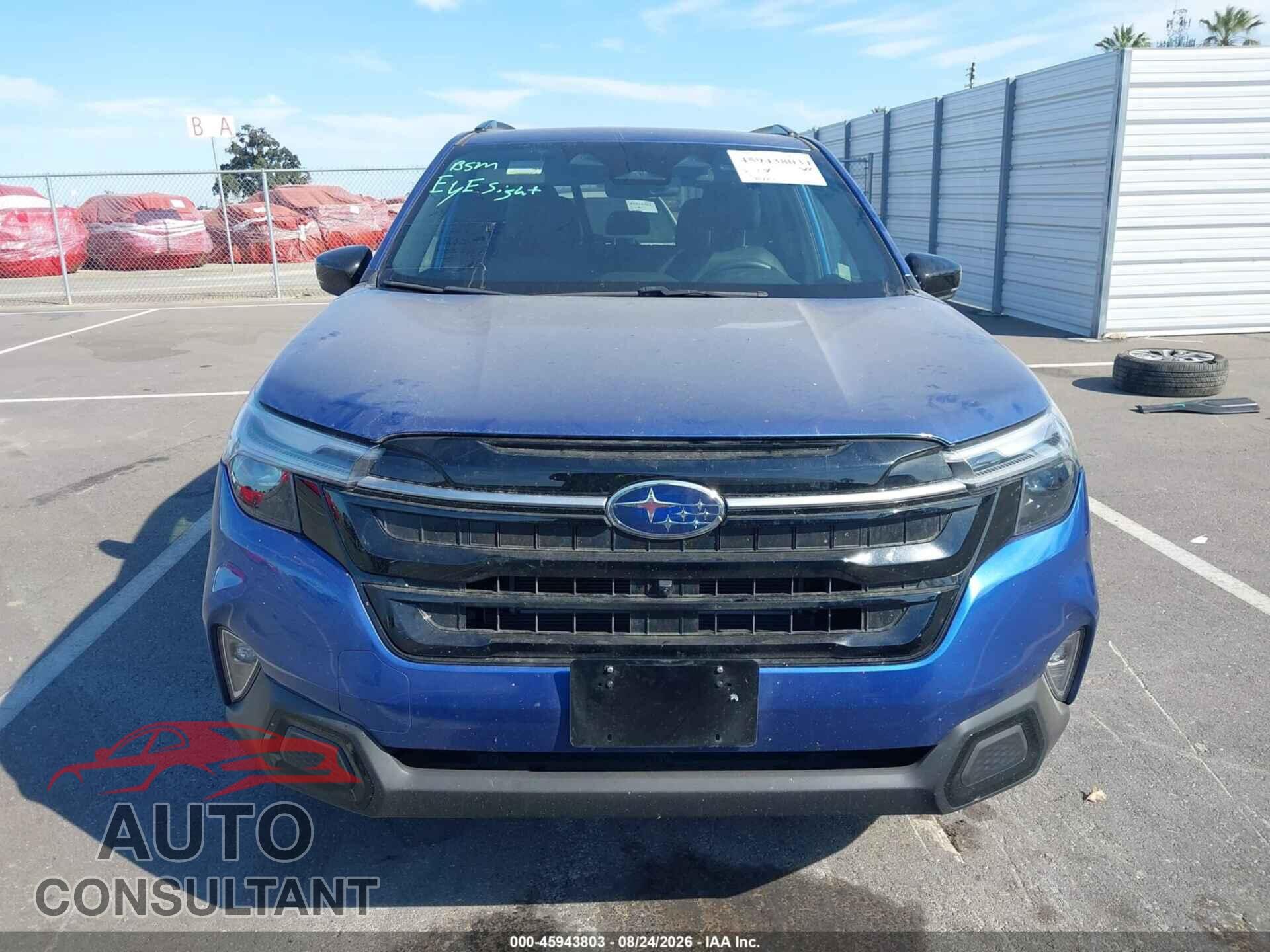 SUBARU FORESTER 2025 - JF2SLSTD1SH433441