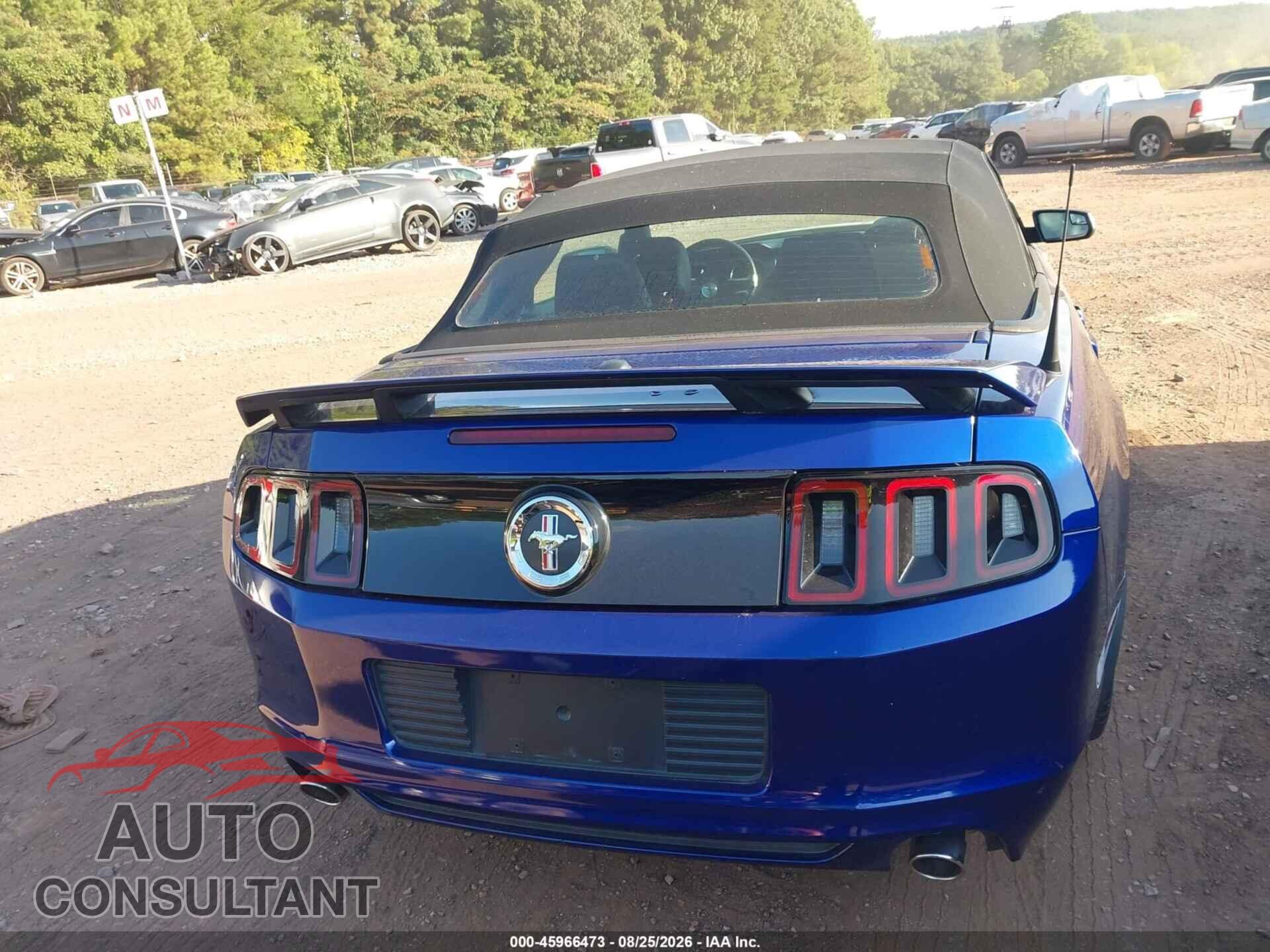 FORD MUSTANG 2014 - 1ZVBP8FF1E5260736
