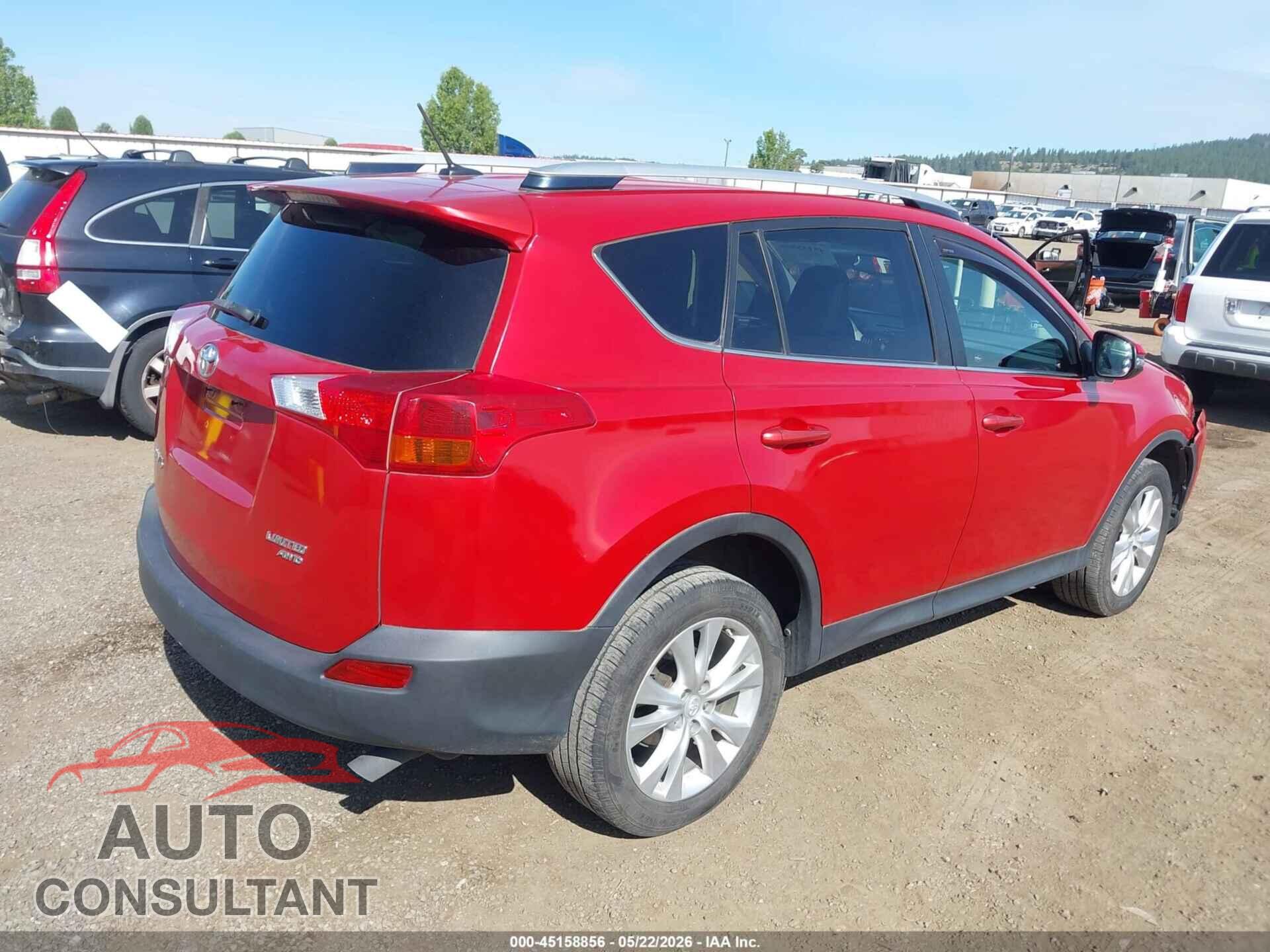 TOYOTA RAV4 2015 - JTMDFREV5FD144038
