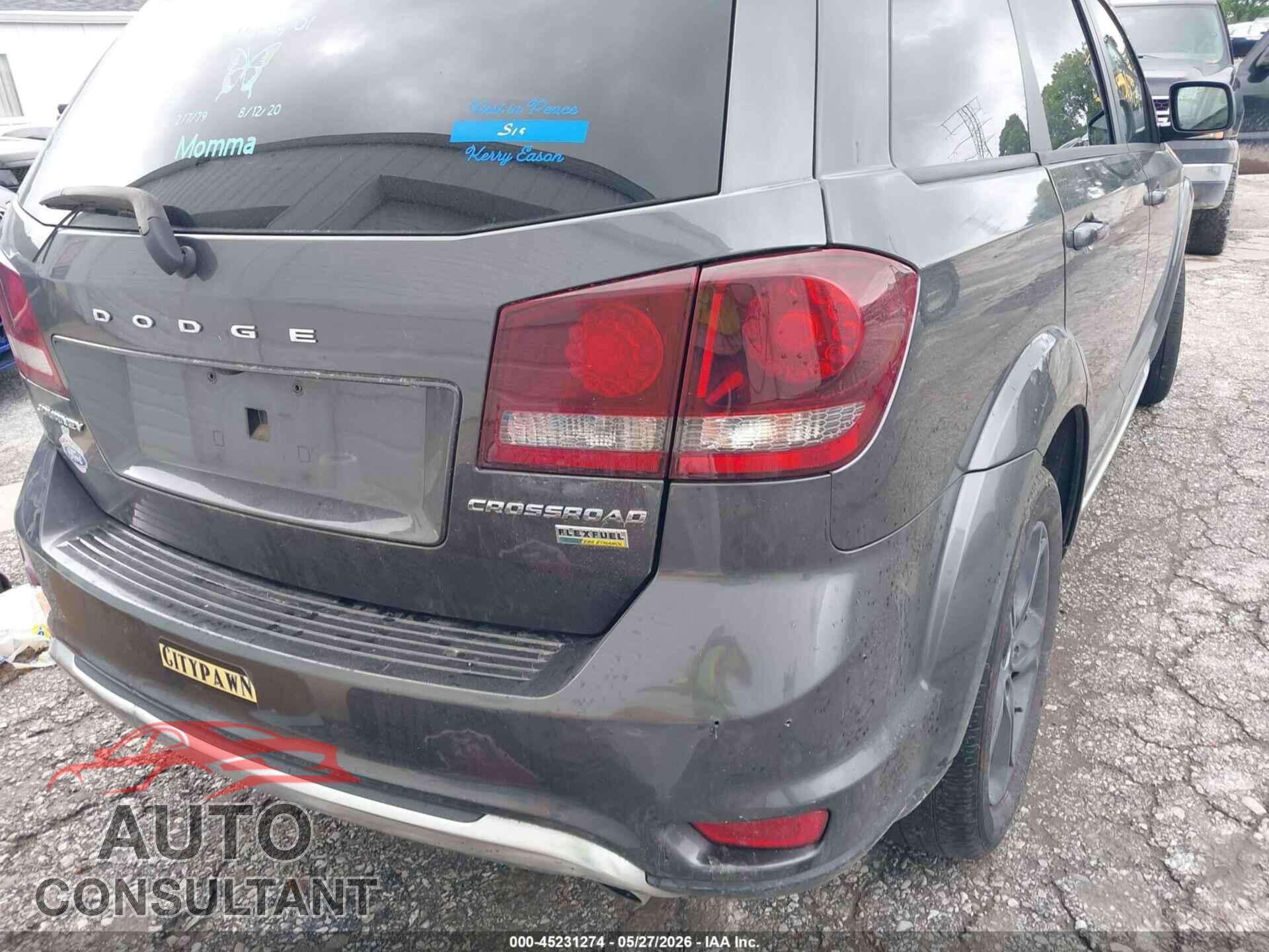 DODGE JOURNEY 2019 - 3C4PDCGG3KT778533