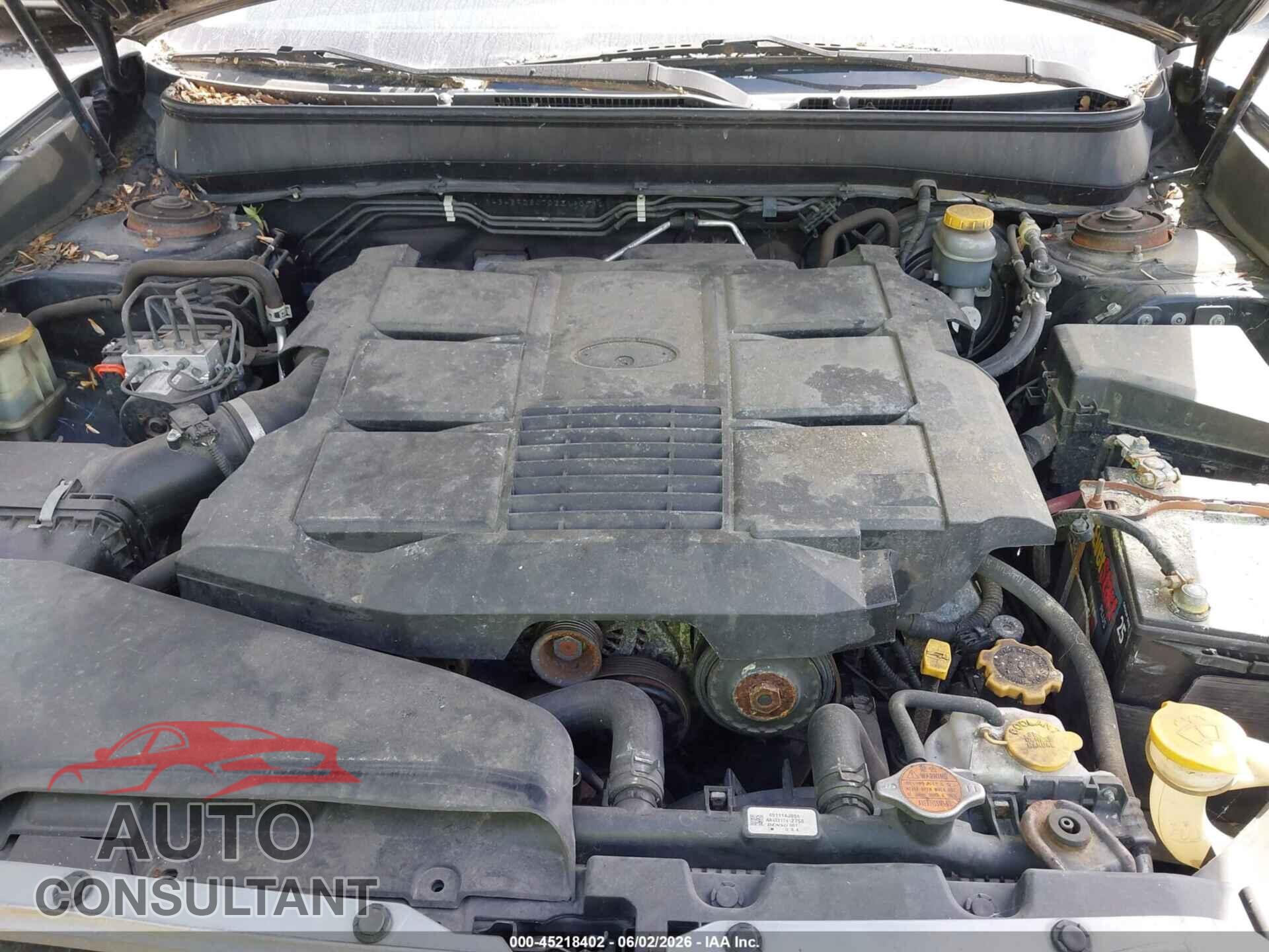 SUBARU OUTBACK 2013 - 4S4BRDSC7D2311055
