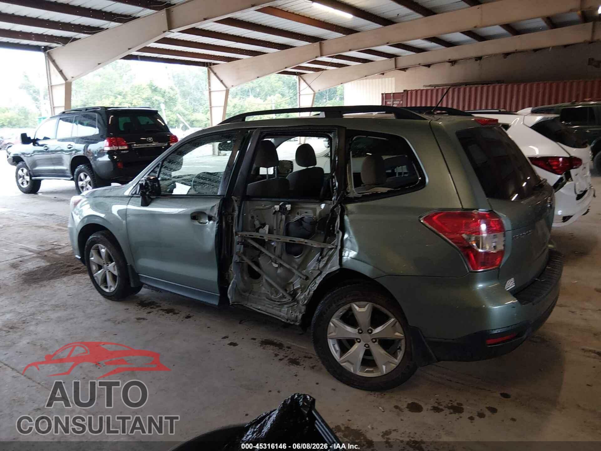 SUBARU FORESTER 2014 - JF2SJAEC2EH545903