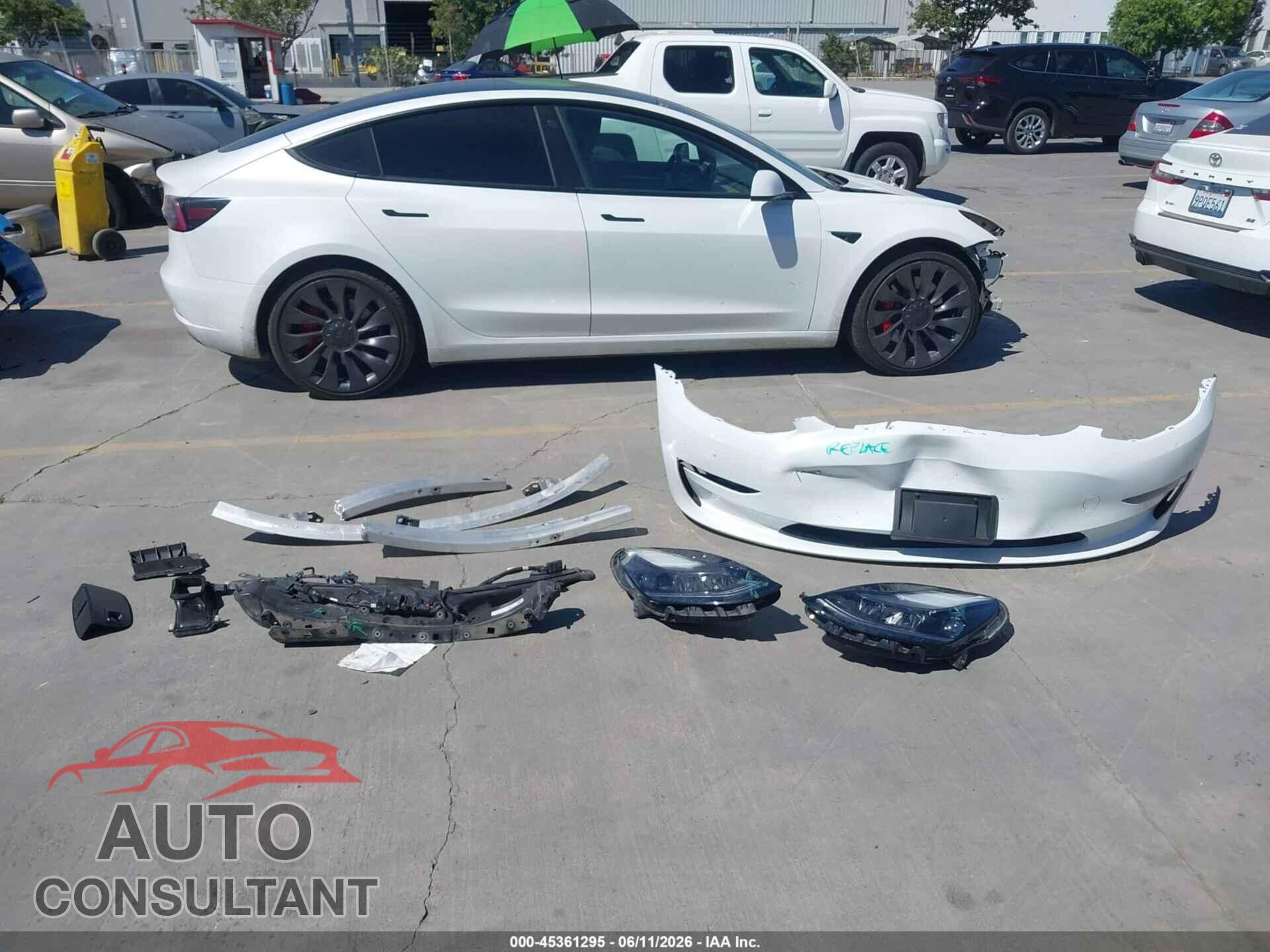 TESLA MODEL 3 2021 - 5YJ3E1EC0MF049200