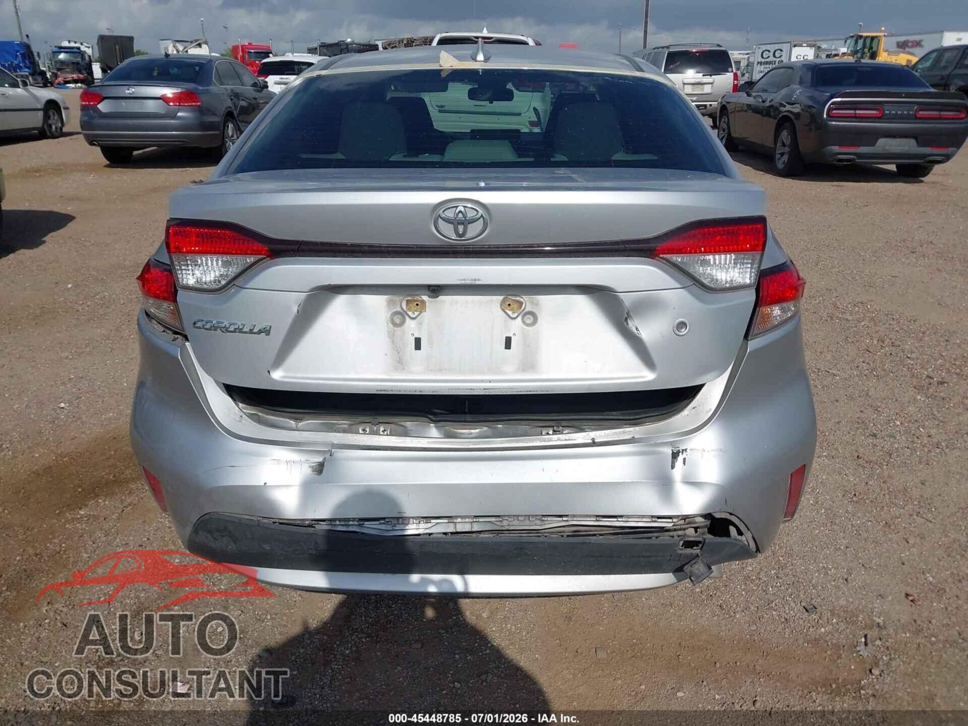TOYOTA COROLLA 2020 - JTDDPRAE0LJ076263