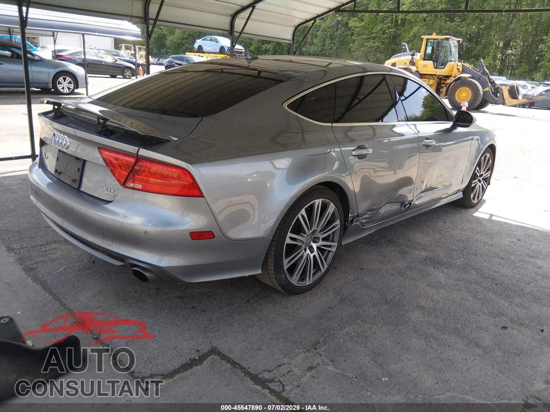AUDI A7 2012 - WAU3GAFC9CN092598