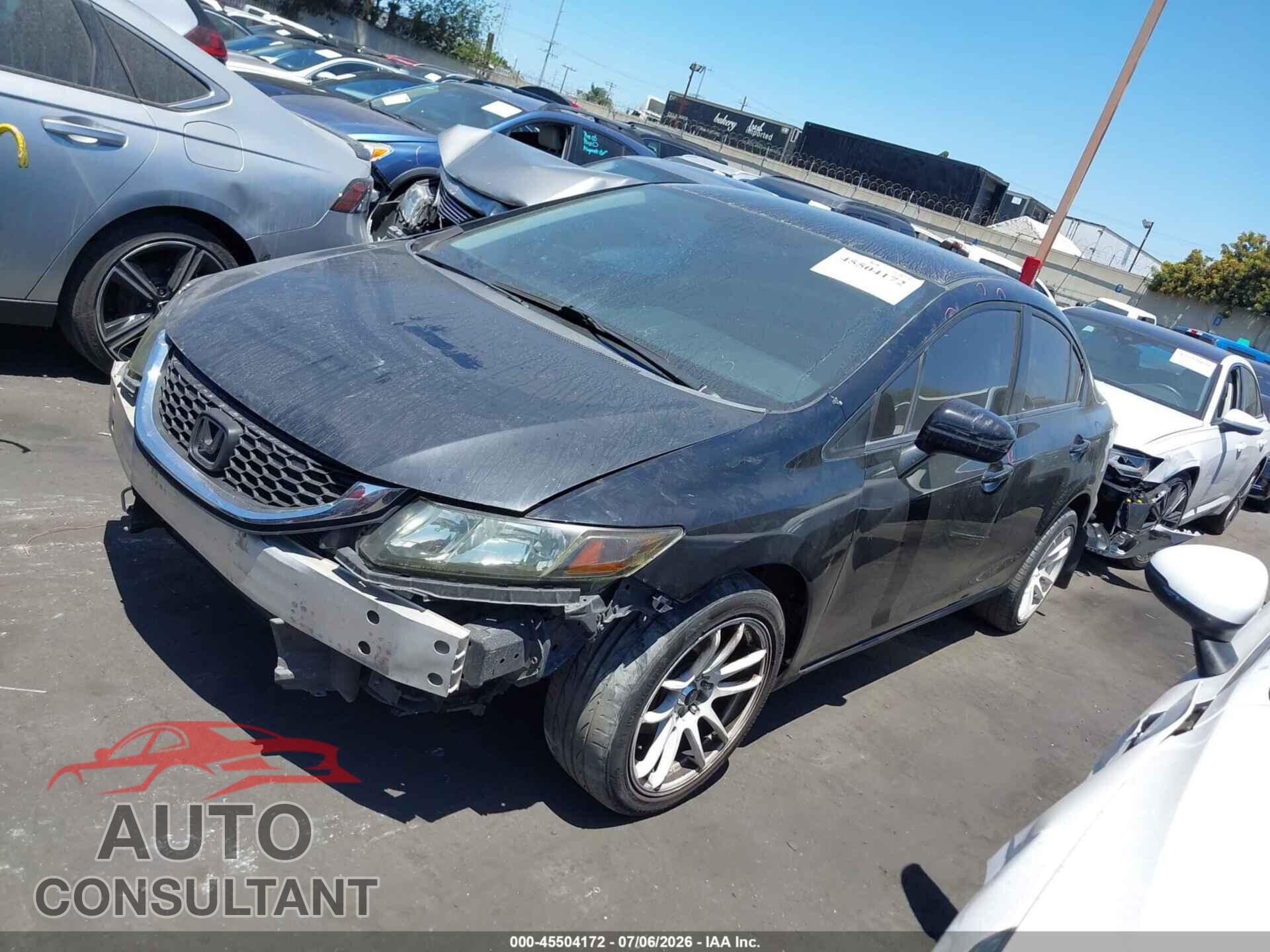 HONDA CIVIC 2015 - 19XFB2F51FE269546
