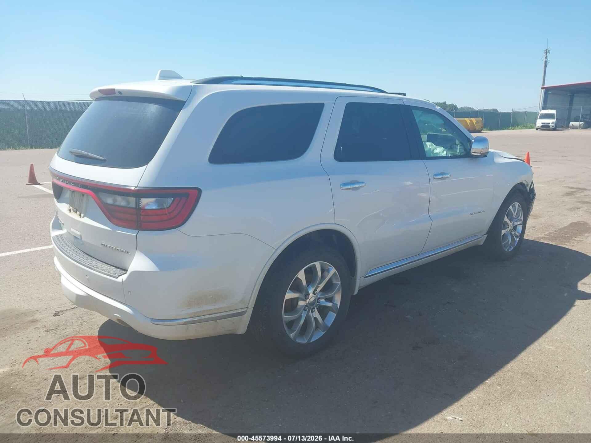 DODGE DURANGO 2017 - 1C4RDJEG5HC691091