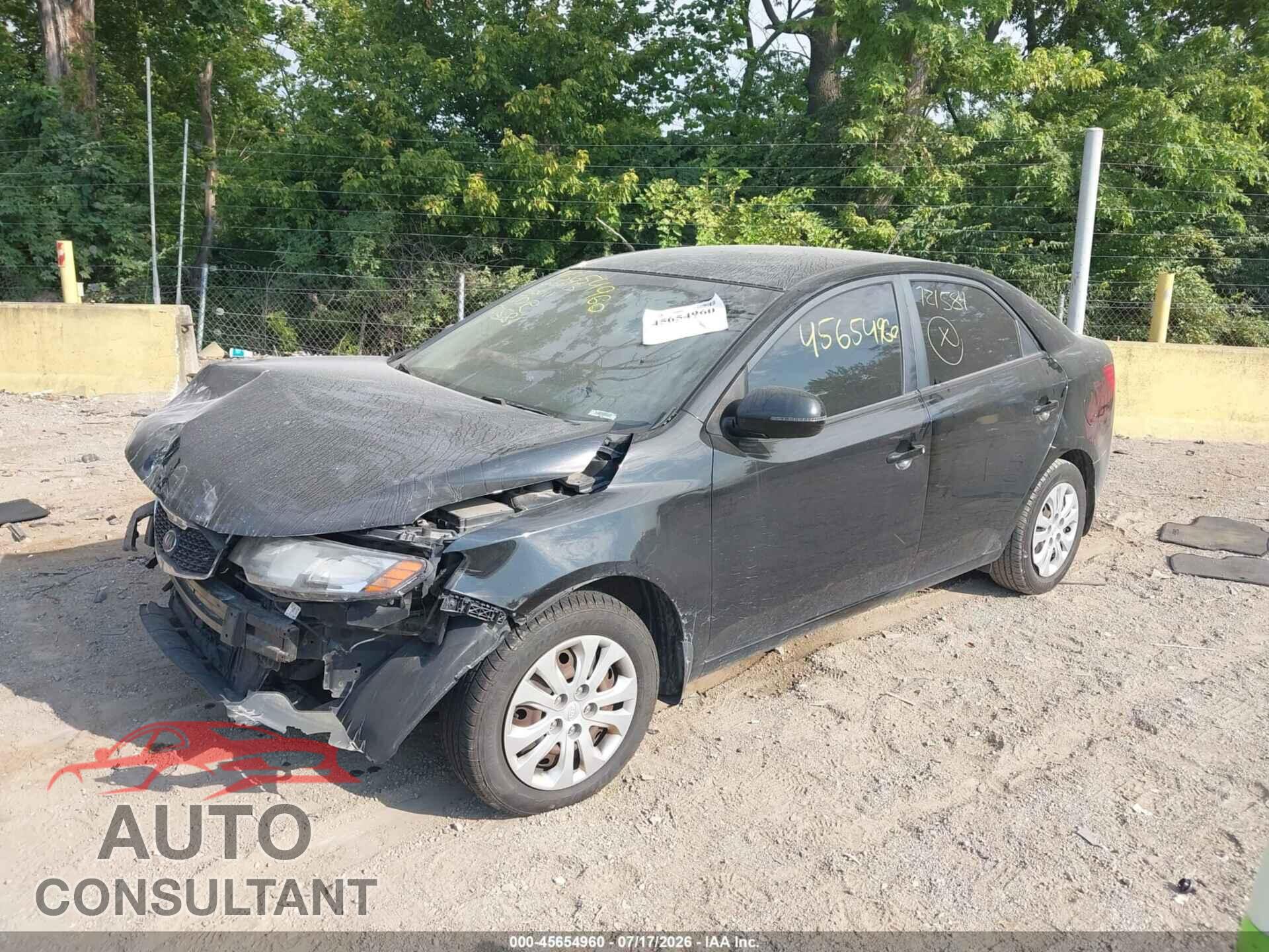 KIA FORTE 2013 - KNAFU4A21D5721584